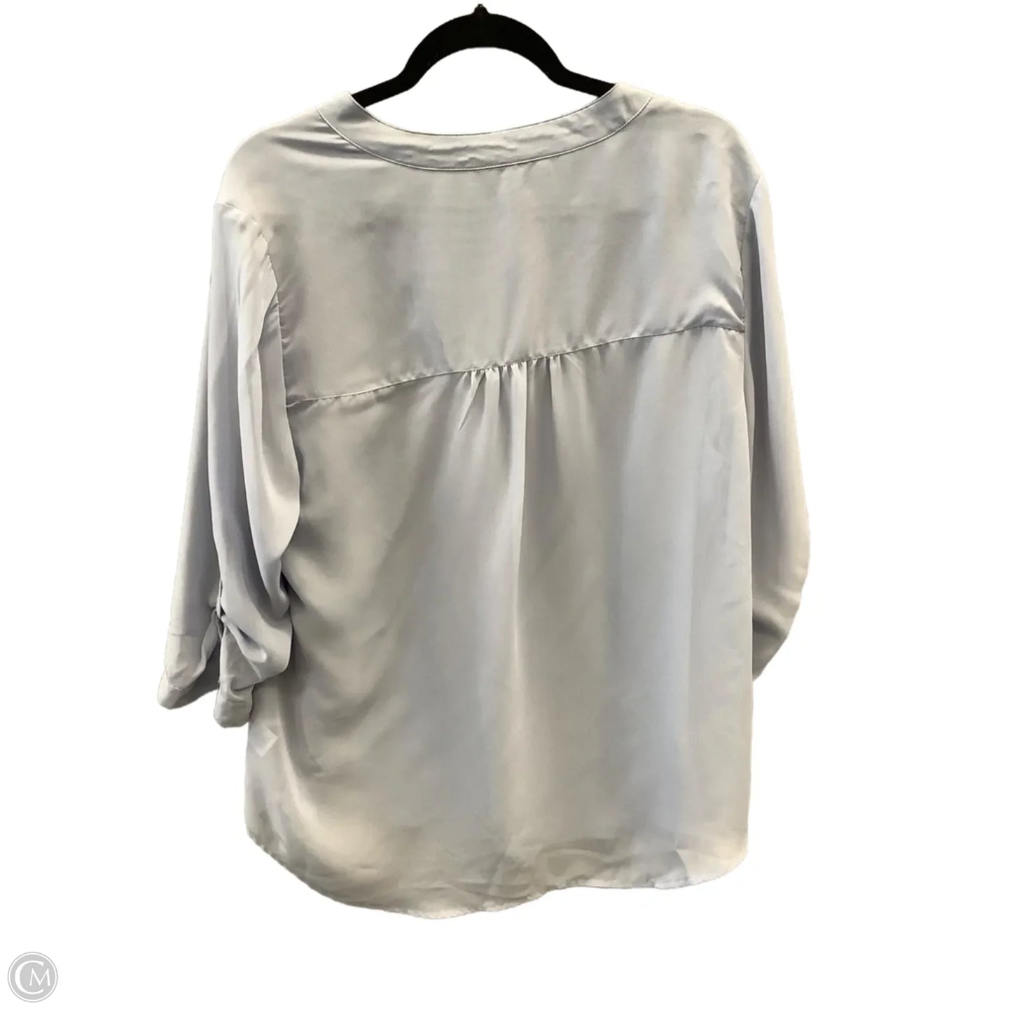 Top 3/4 Sleeve By Maurices In Blue, Size: Xxl