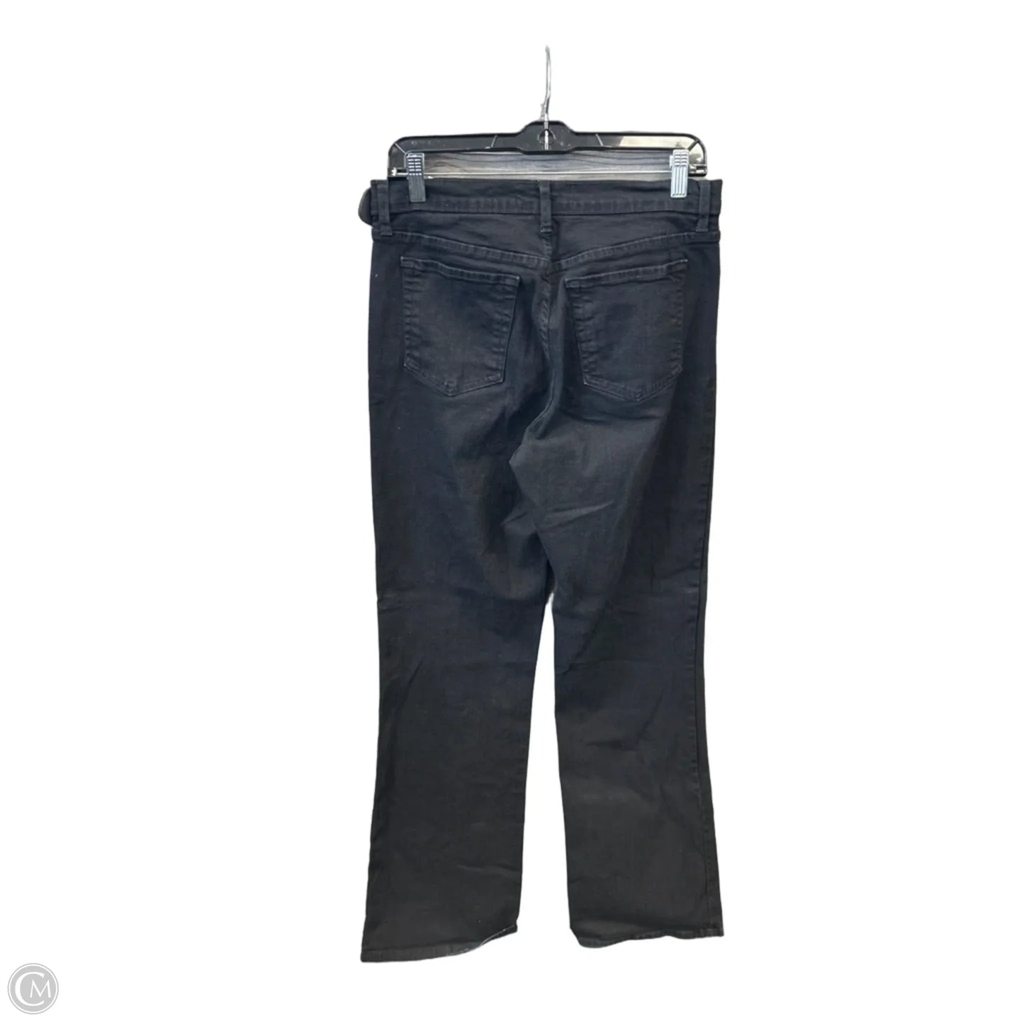 Jeans Straight By Not Your Daughters Jeans In Black Denim, Size: 8