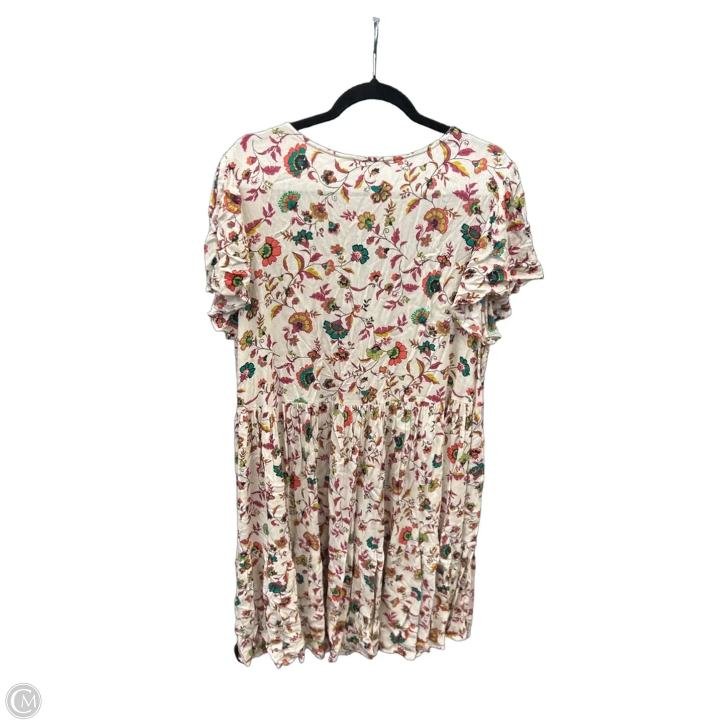 Dress Casual Short By Easel In Floral Print, Size: 1x