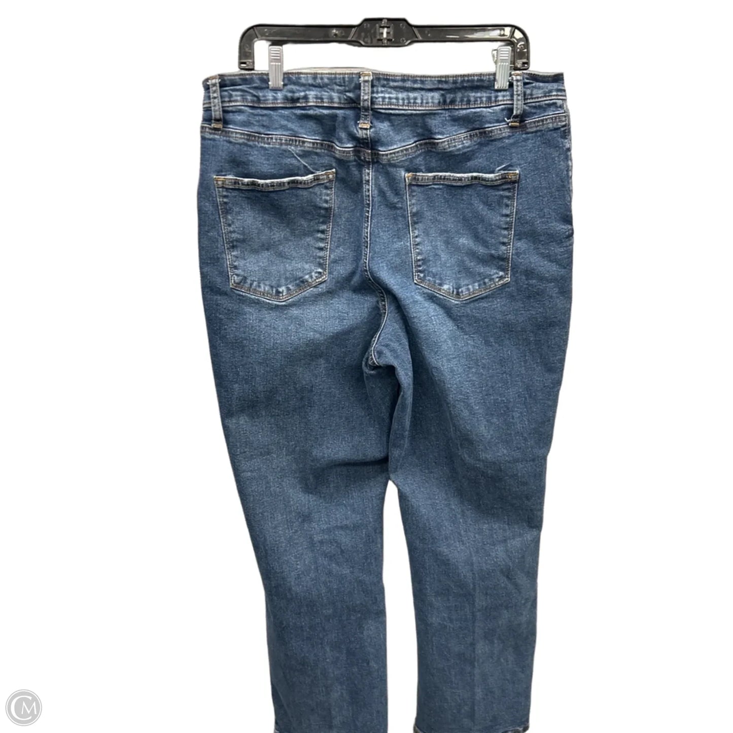 Jeans Straight By Sonoma In Blue Denim, Size: 18