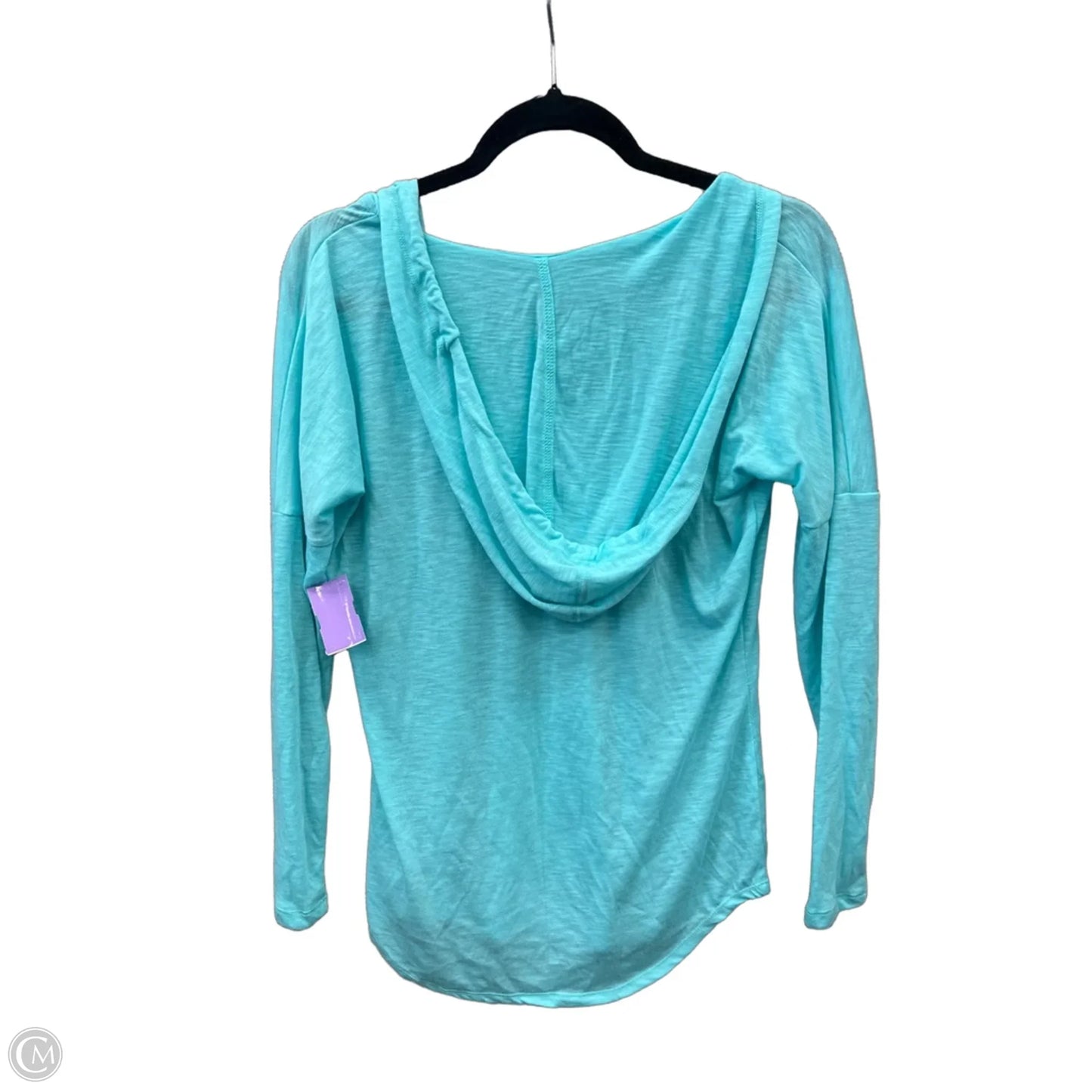 Athletic Top Long Sleeve Hoodie By Old Navy In Blue, Size: Xs