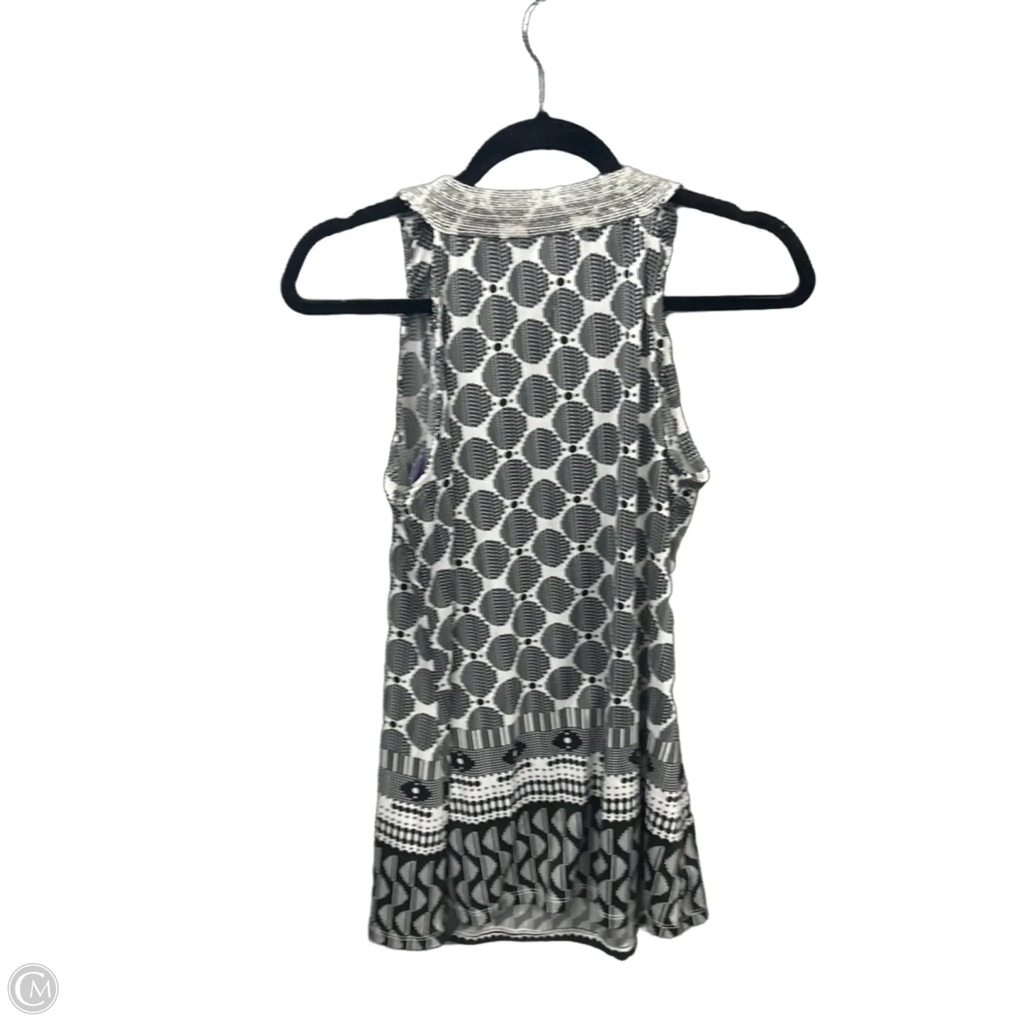 Tunic Sleeveless By Inc In Black, Size: M