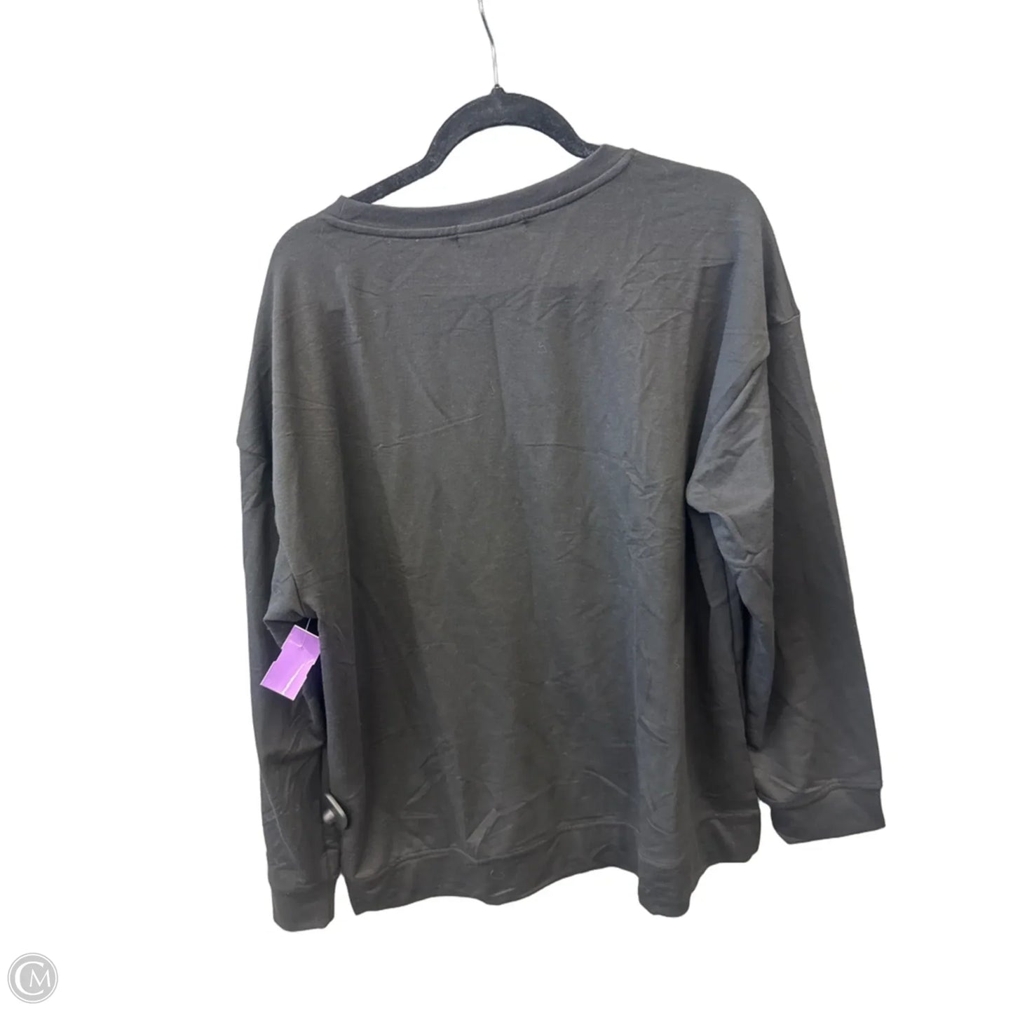 Top Long Sleeve By Clothes Mentor In Black, Size: Xl