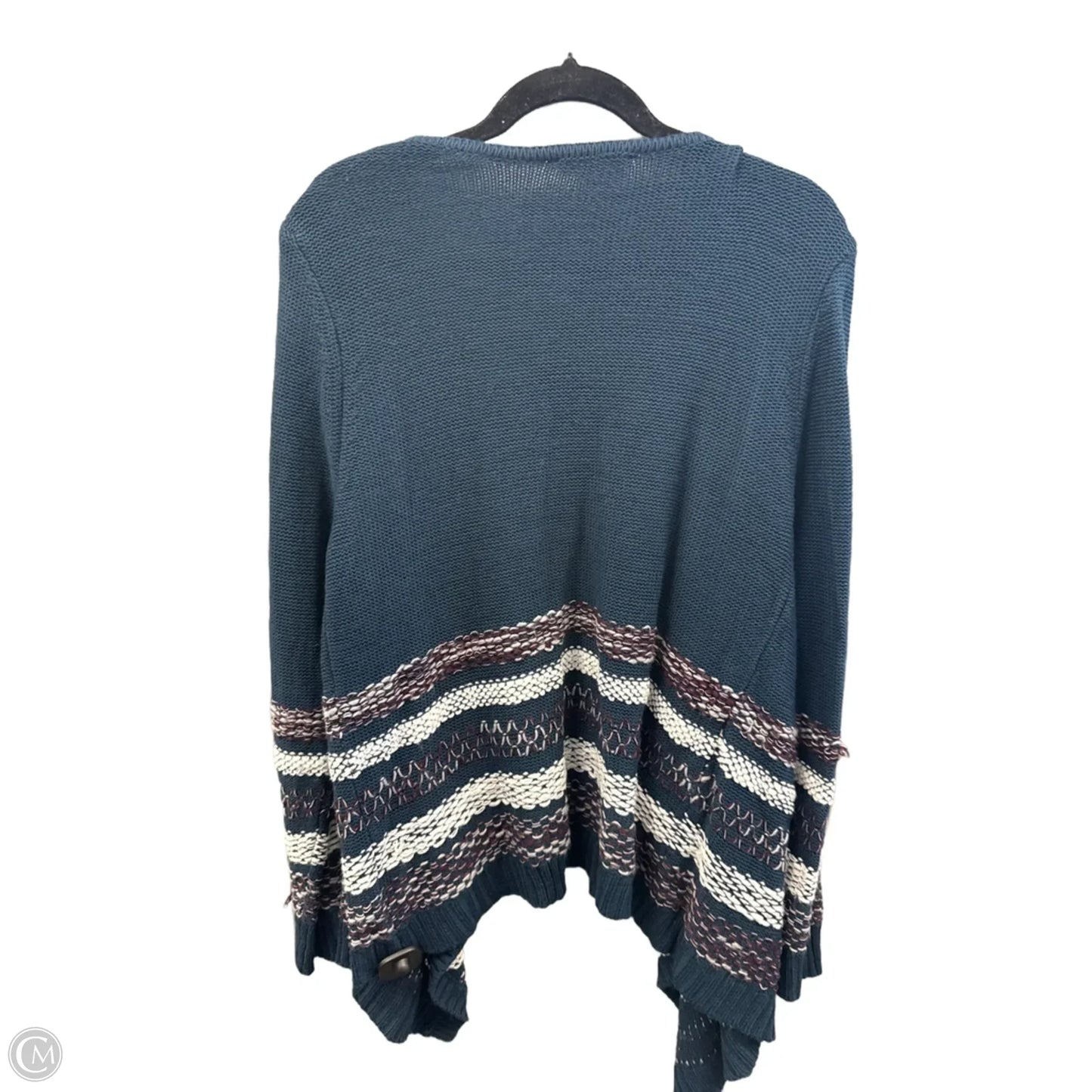 Cardigan By Cloud Chaser In Blue, Size: Xl