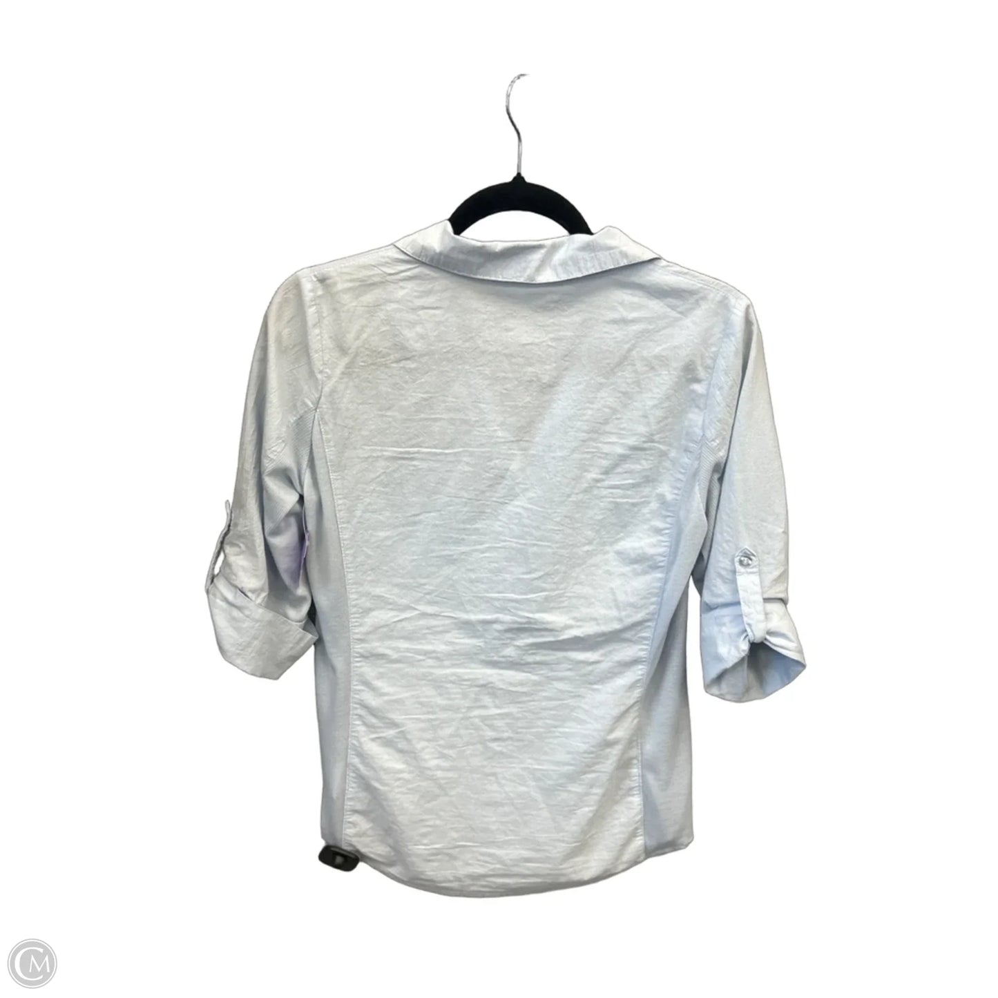 Top 3/4 Sleeve By Clothes Mentor In Blue, Size: S