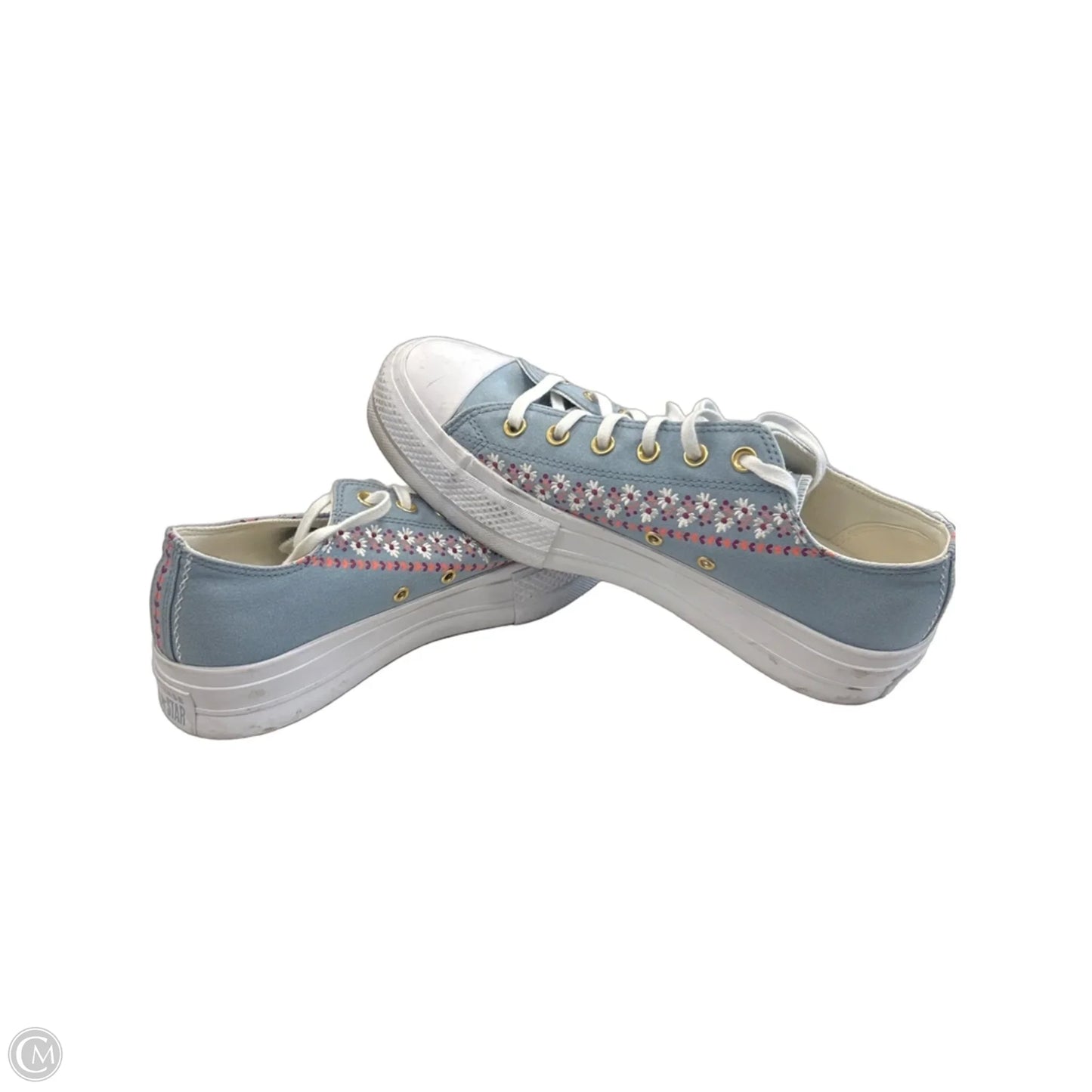 Shoes Sneakers Platform By Converse In Blue, Size: 11