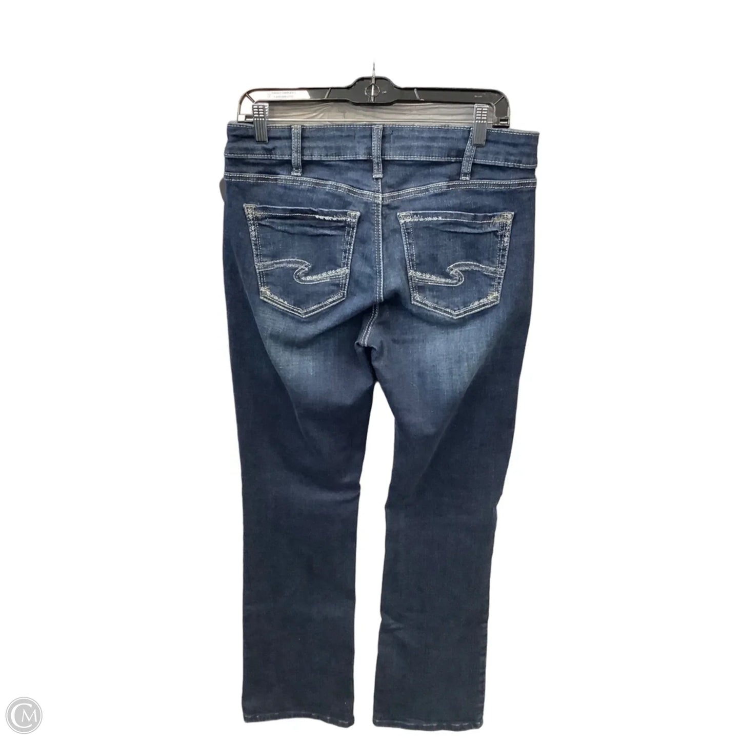 Jeans Boot Cut By Cmc In Blue Denim, Size: 12