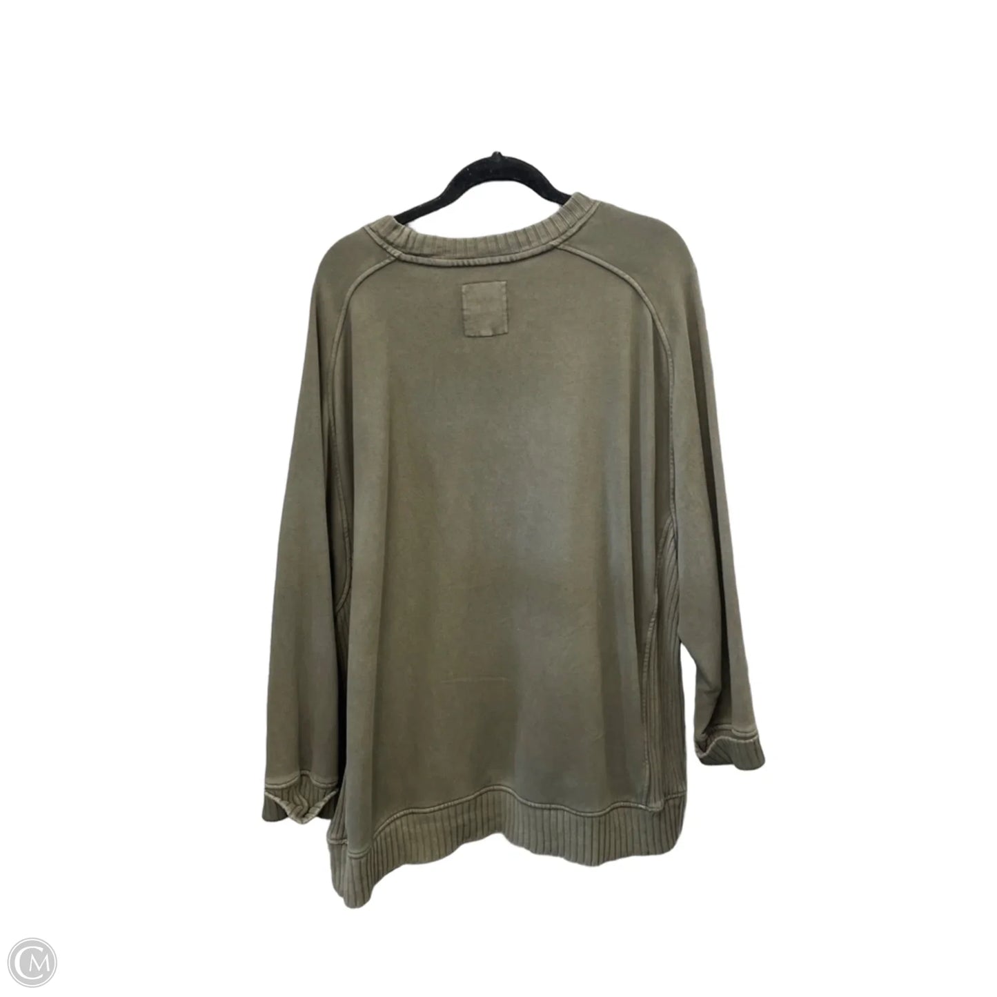 Sweatshirt Crewneck By Aerie In Green, Size: L