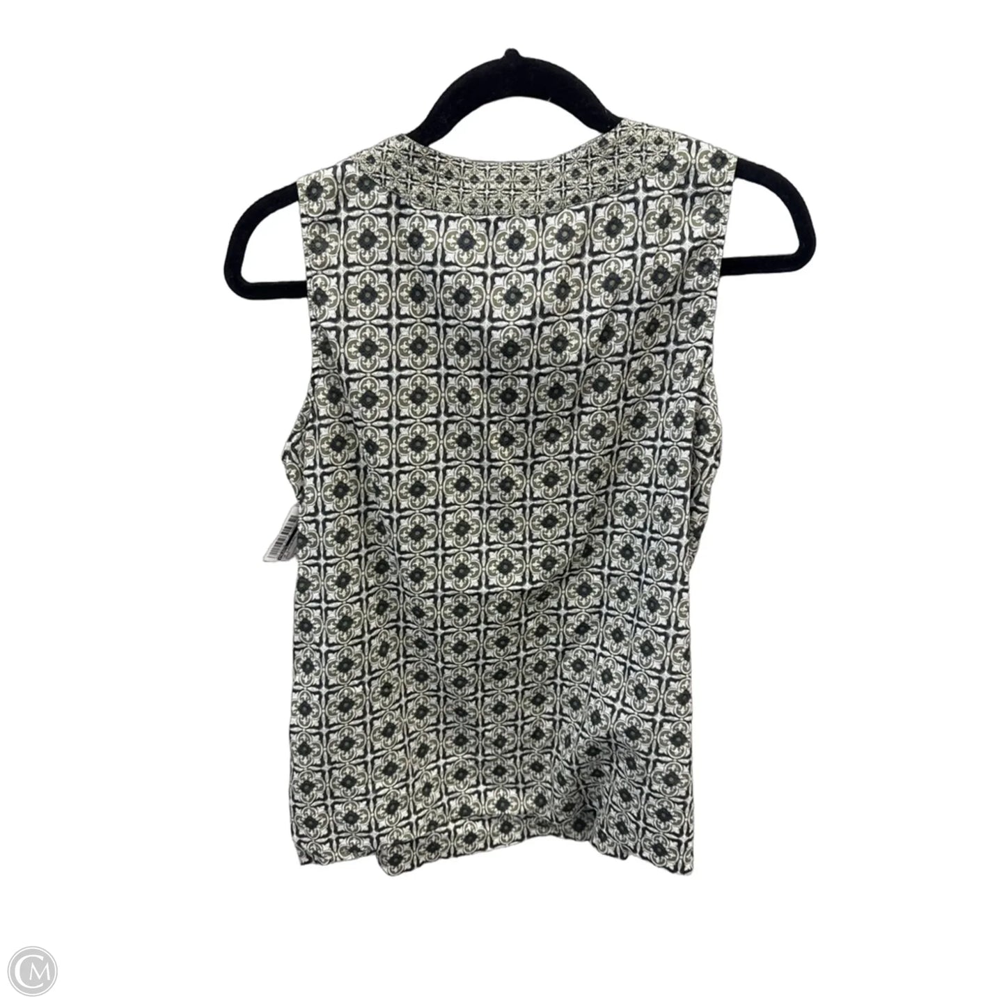 Top Sleeveless By Talbots In Green, Size: S