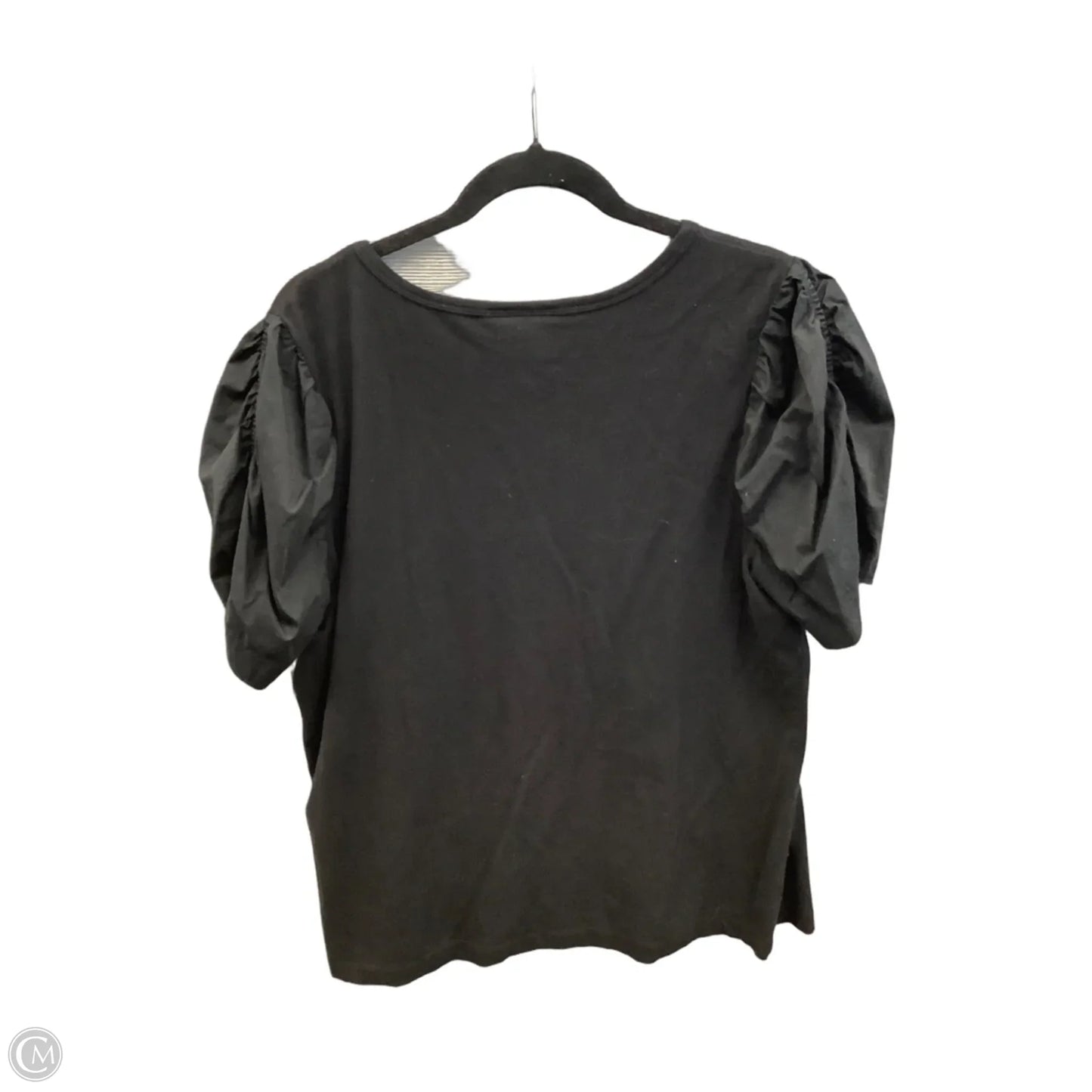 Top Short Sleeve By Lane Bryant In Black, Size: Xl