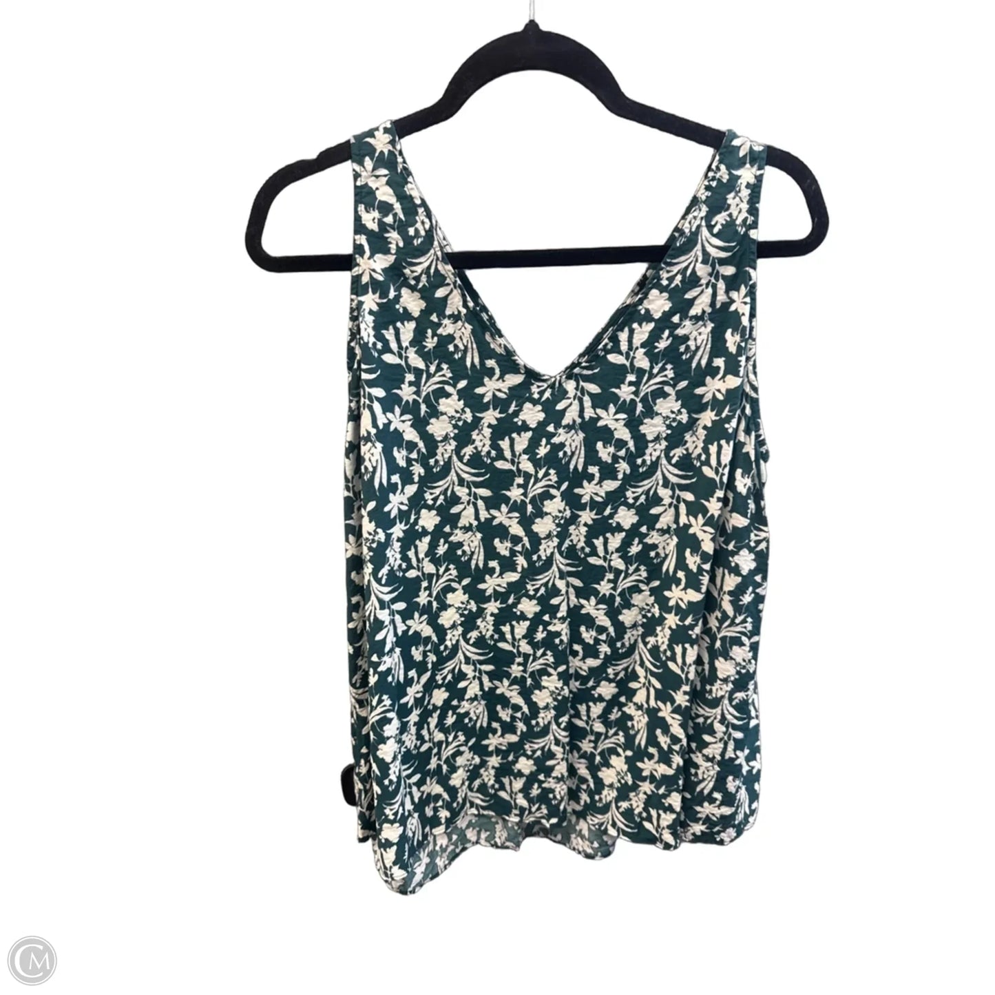 Top Sleeveless By Lane Bryant In Green, Size: Xl