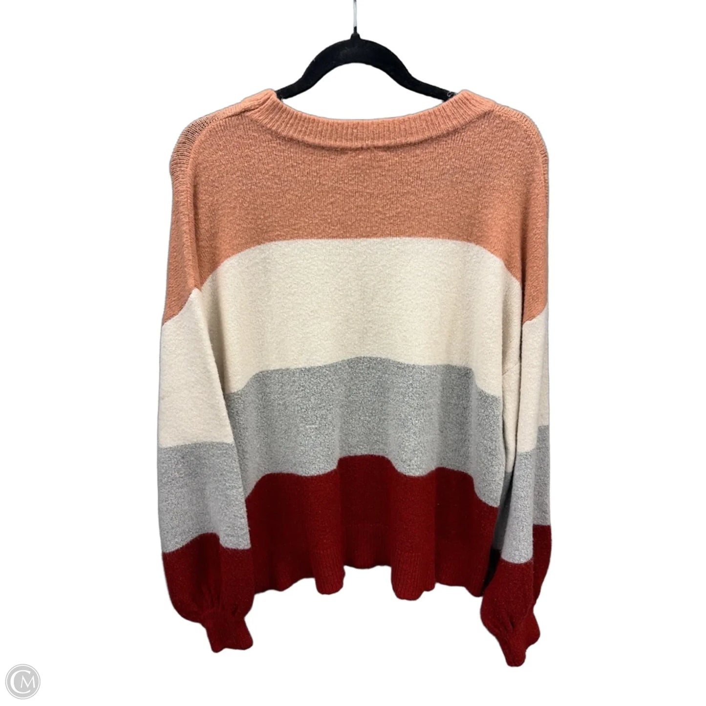 Sweater By Eesome In Striped Pattern, Size: M