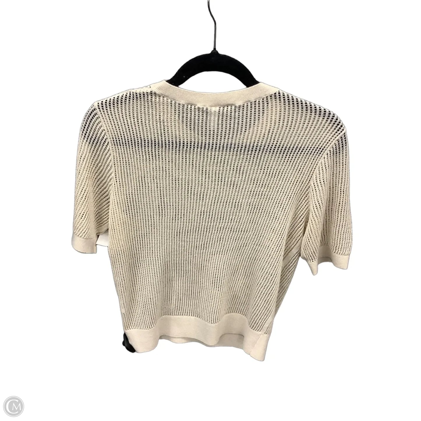 Top Short Sleeve By Dokotoo In Tan, Size: M