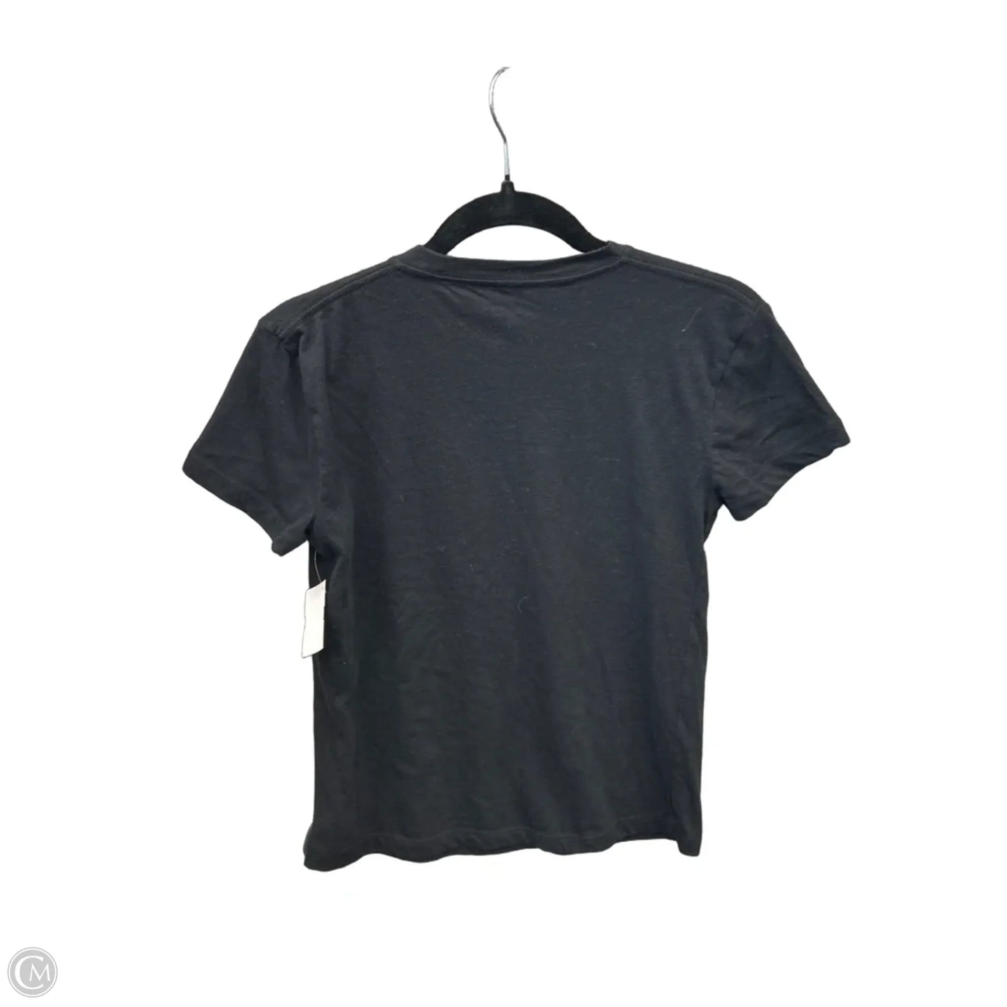 Top Short Sleeve By Clothes Mentor In Black, Size: Xs