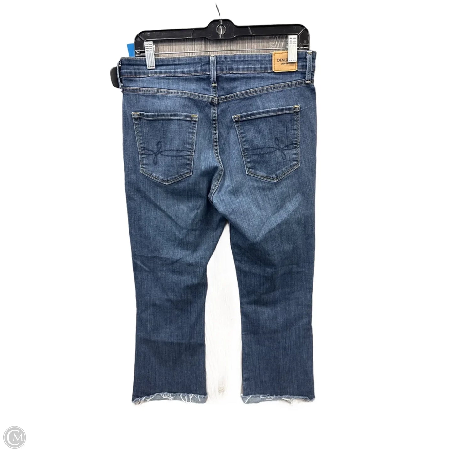 Jeans Boot Cut By Levis In Blue Denim, Size: 12
