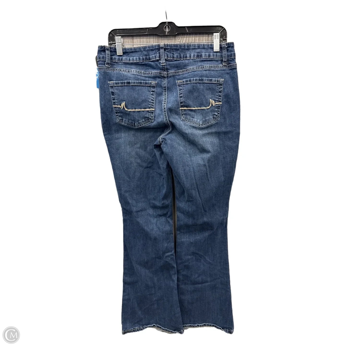 Jeans Flared By Maurices In Blue Denim, Size: 12l