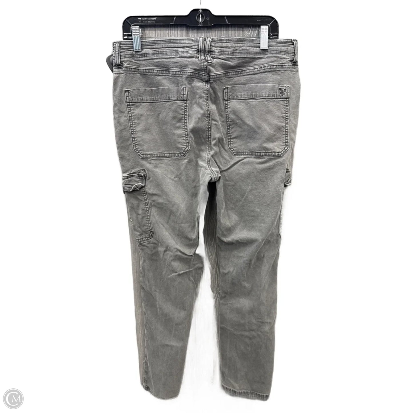 Pants Cargo & Utility By American Eagle In Grey Denim, Size: 14