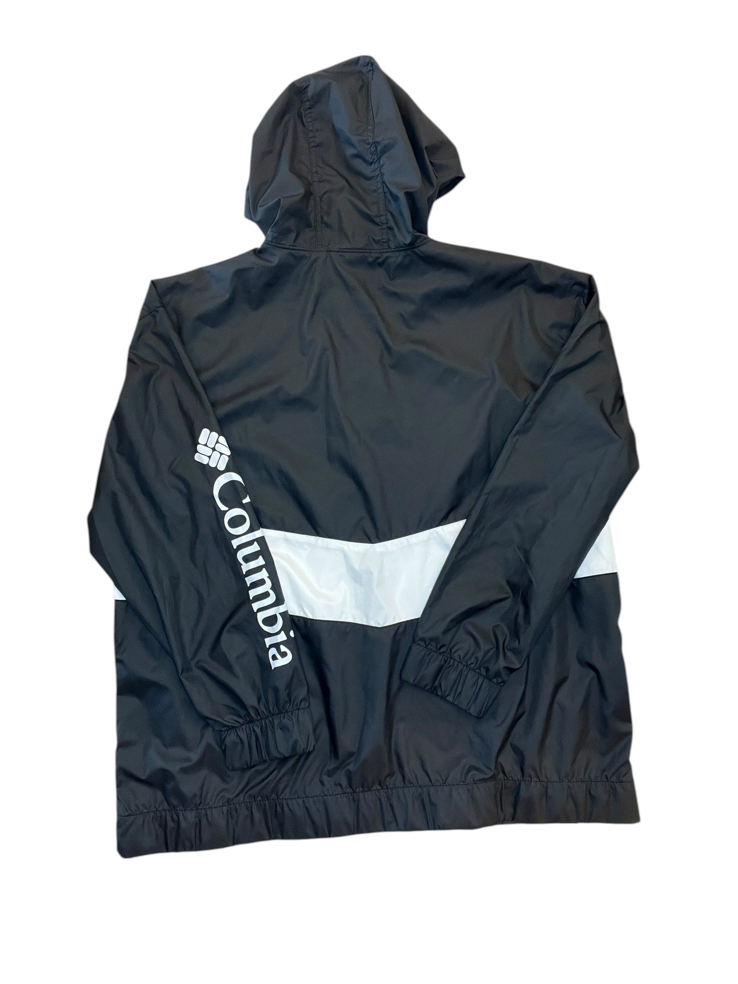 Athletic Jacket By Columbia In Black & White, Size:1X