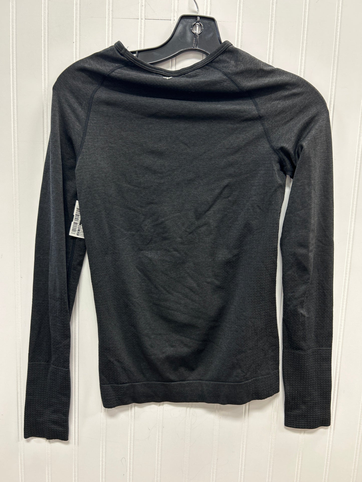 Athletic Top Ls Crewneck By Gym Shark In Black, Size:S