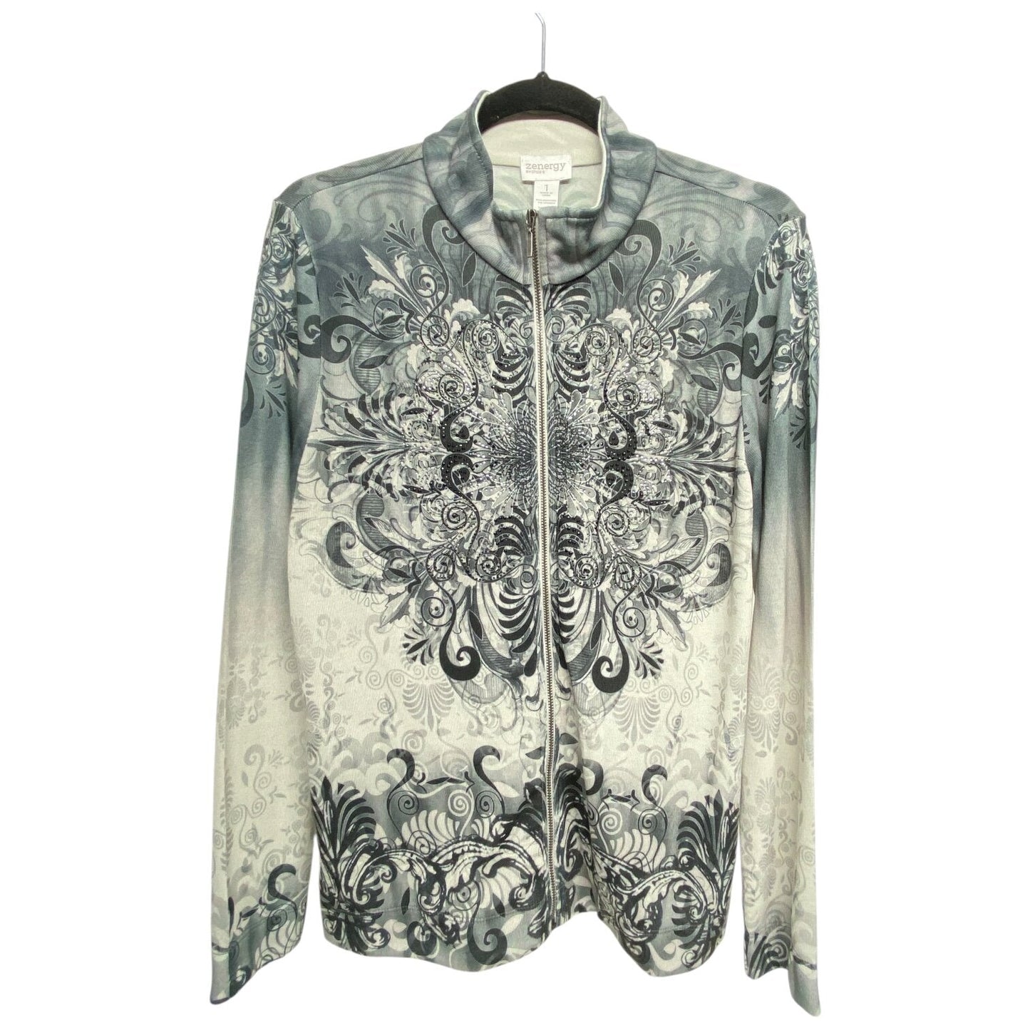 Sweater Cardigan By Chicos Size: M