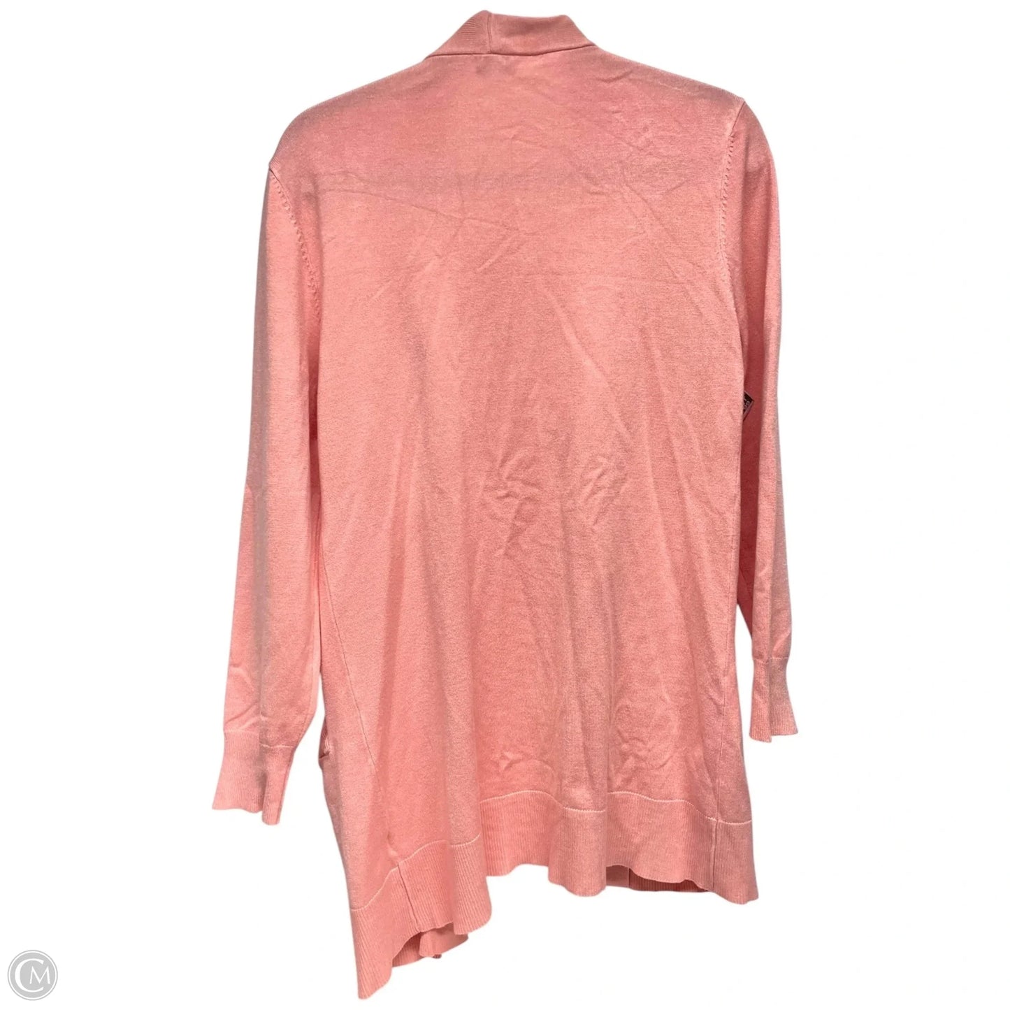 Sweater Cardigan By CIELO In Peach, Size: Xl