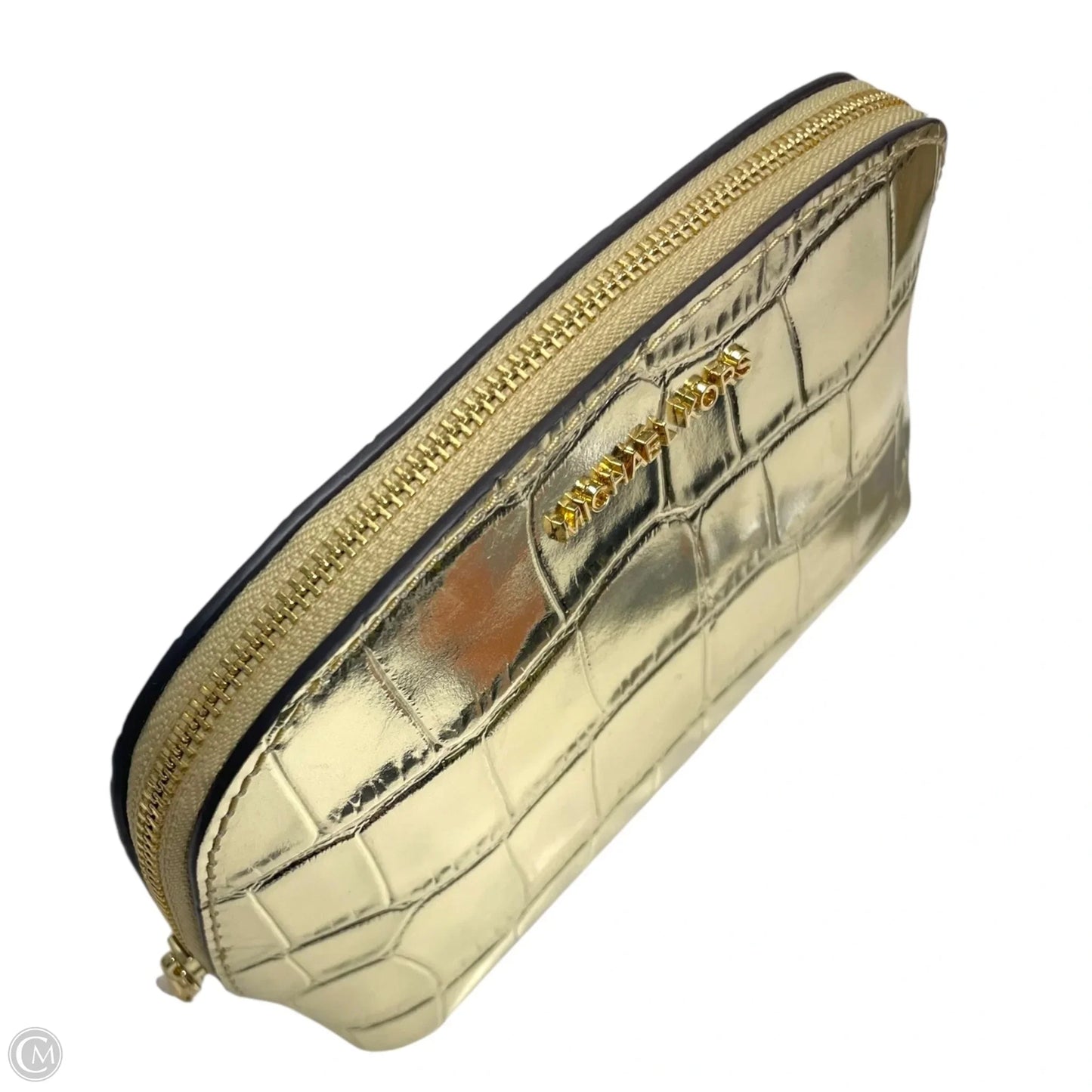 Makeup Bag Leather By Michael By Michael Kors, Size: Small