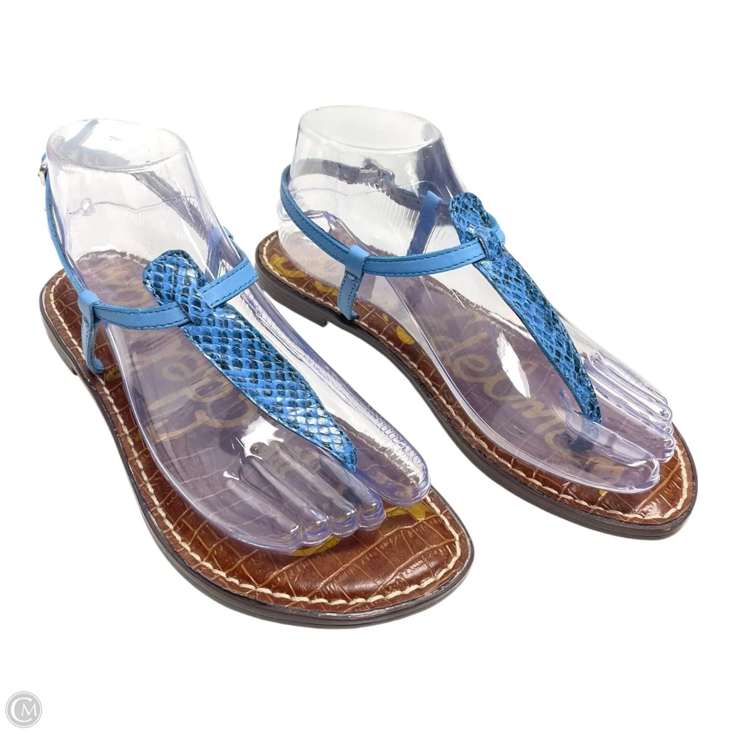 Sandals Flats By Sam Edelman In Blue, Size: 7