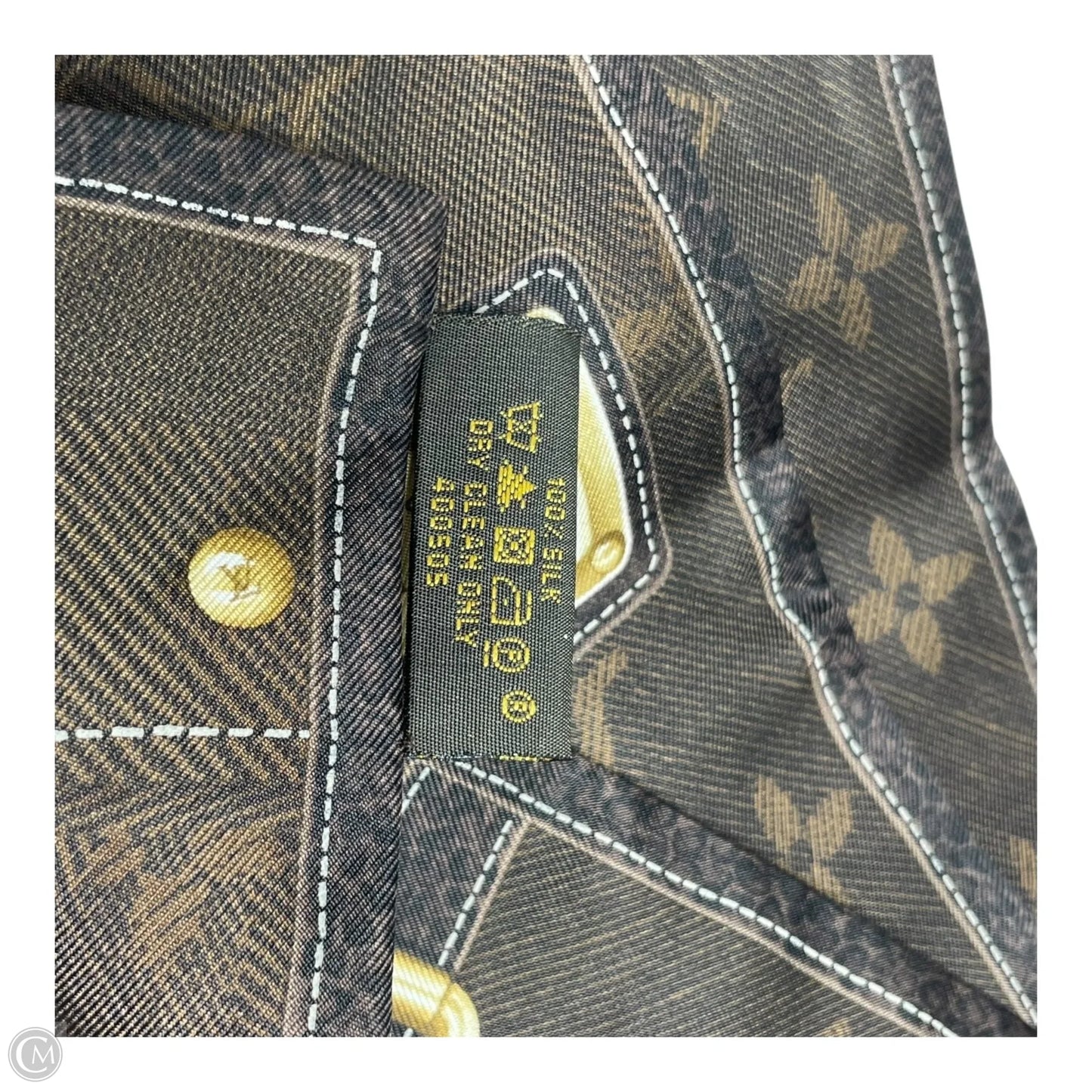 Scarf Luxury Designer By Louis Vuitton
