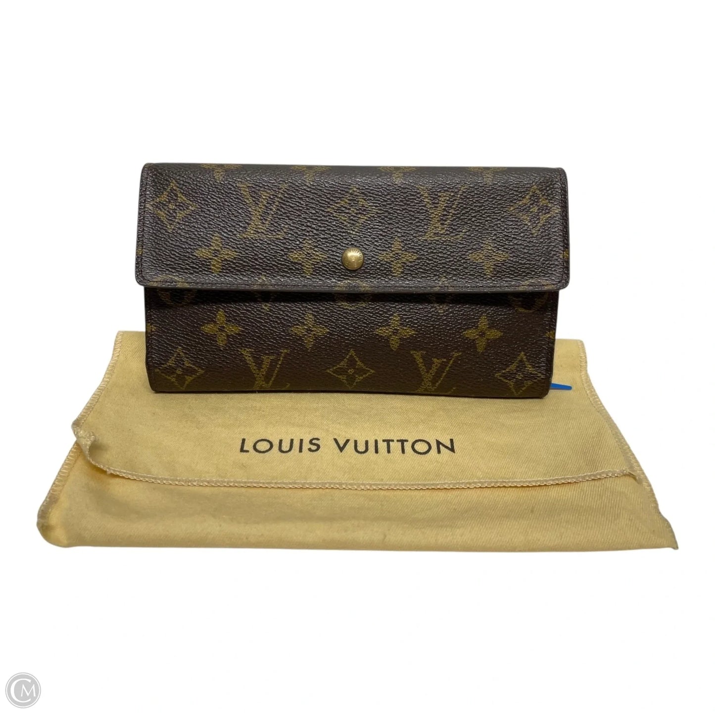 Wallet Luxury Designer By Louis Vuitton, Size: Large