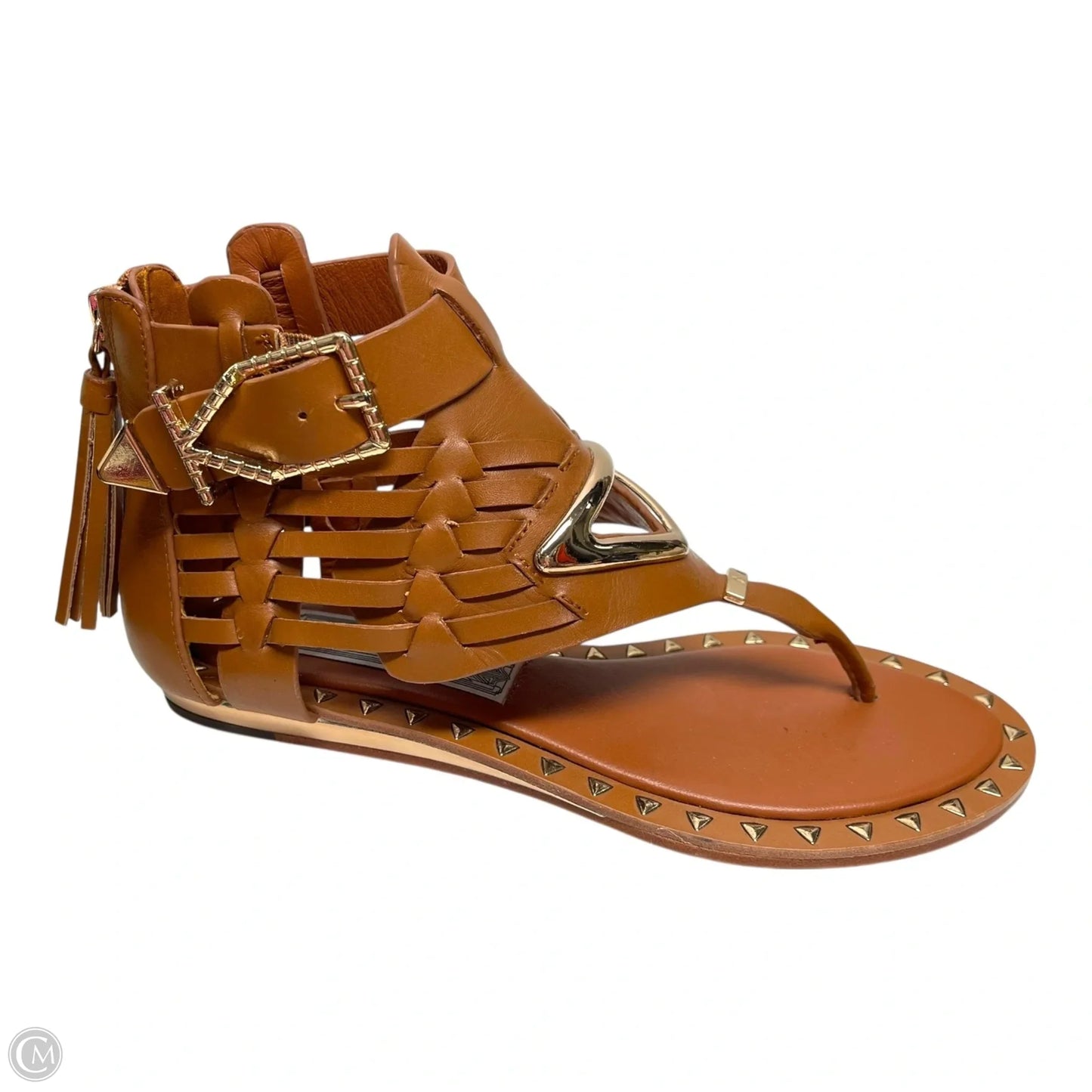 Sandals Flats By IVY KHIRZNER In Brown, Size: 6