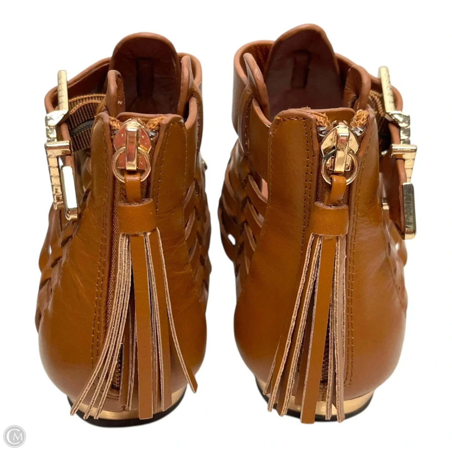 Sandals Flats By IVY KHIRZNER In Brown, Size: 6