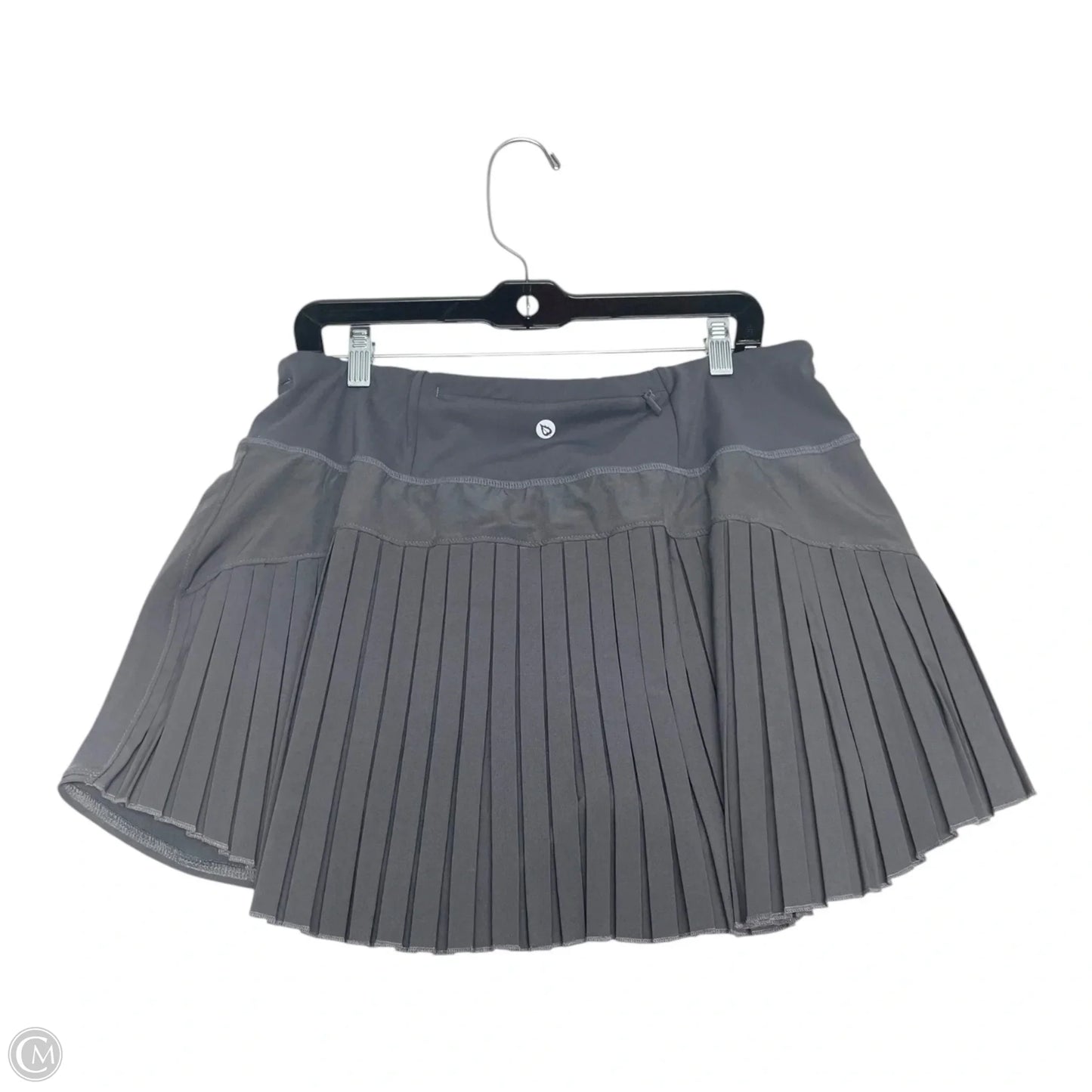 Athletic Skort By Baleaf In Grey, Size: 2x