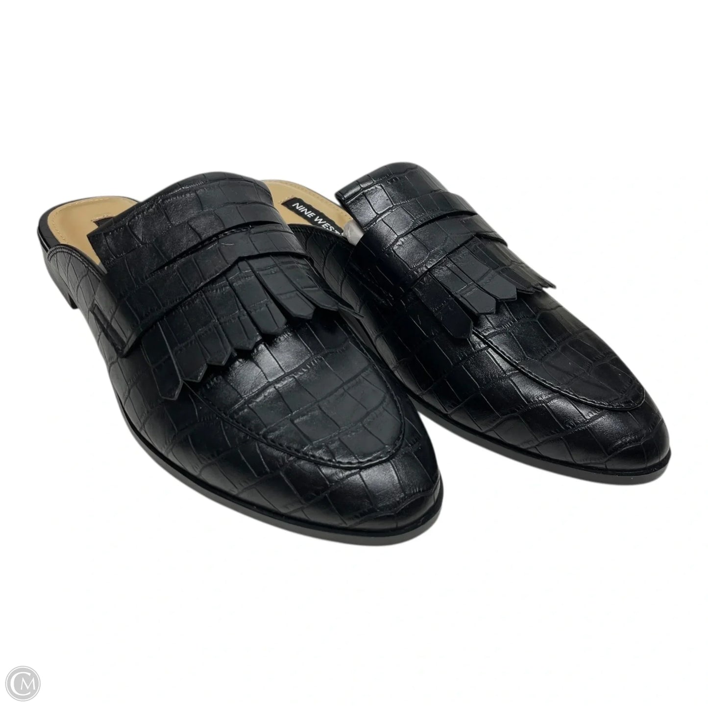 Shoes Flats By Nine West In Black, Size: 6.5