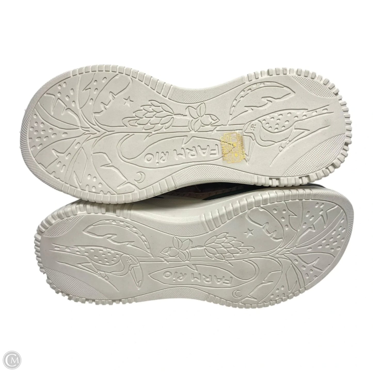 Shoes Sneakers Platform By Farm Rio In Multi-colored, Size: 7