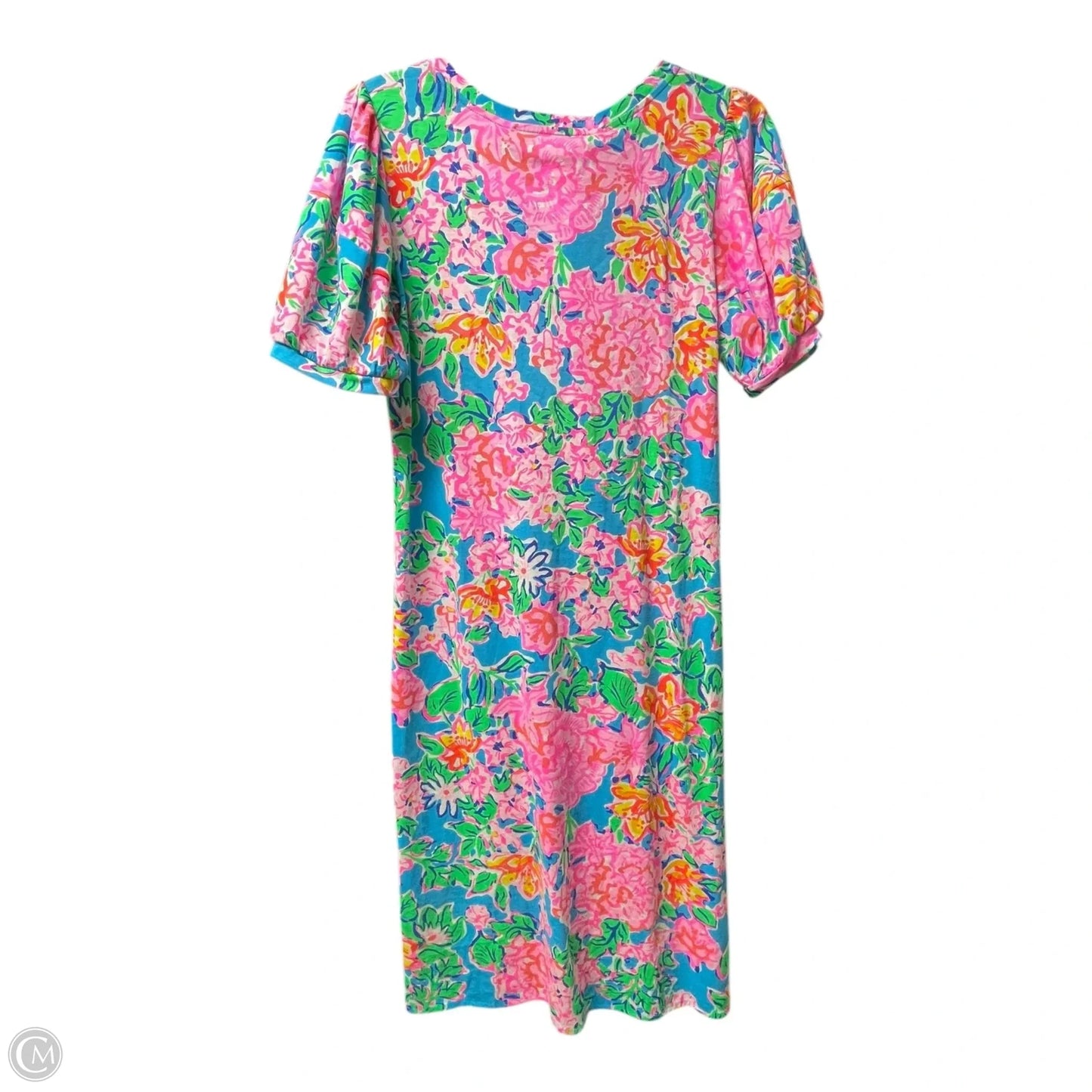 Dress Designer By Lilly Pulitzer In Blue & Pink, Size: S