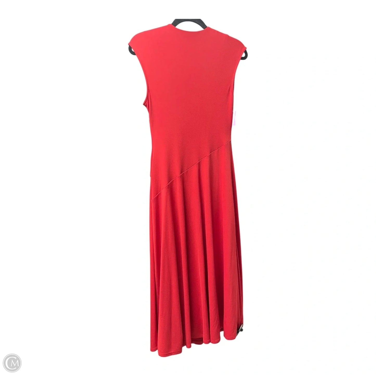 Dress Party Midi By Donna Karan In Red, Size: 6