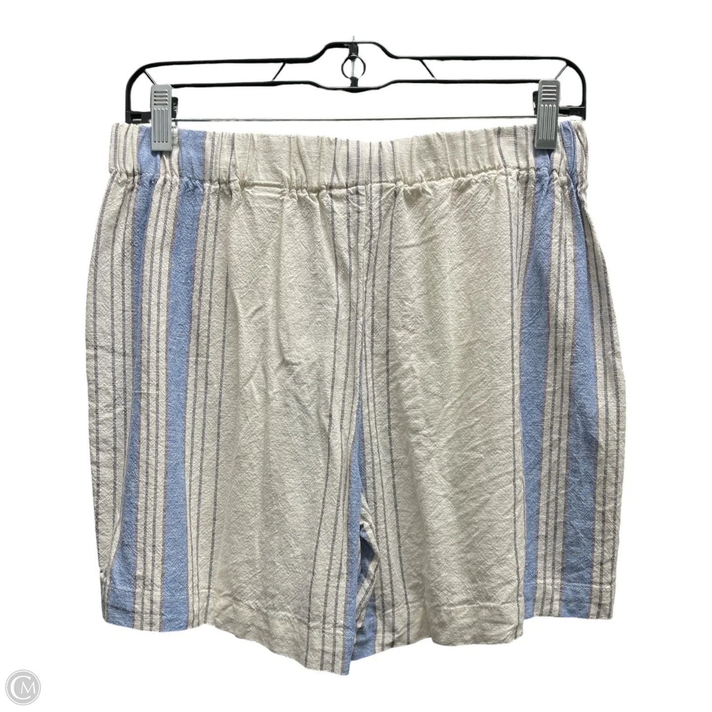 Shorts By Banana Republic In Blue & Cream, Size: Xs