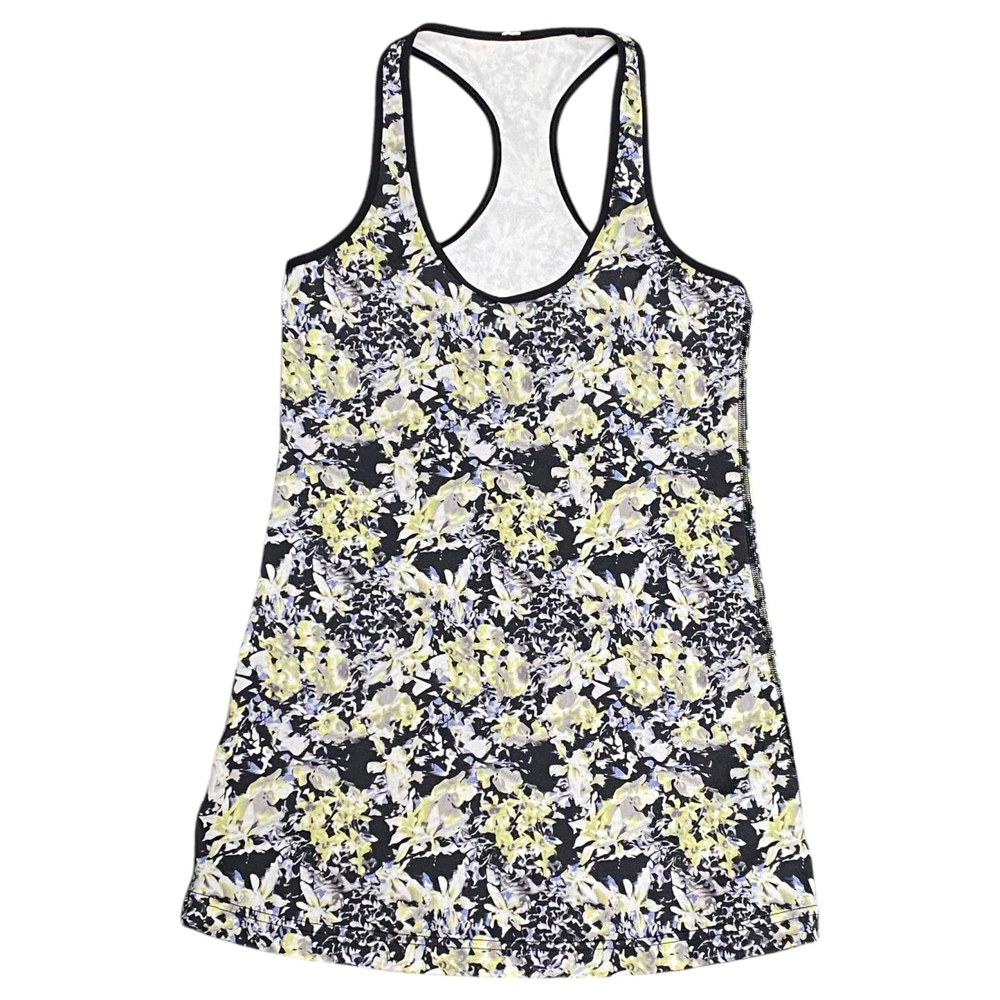 Athletic Tank Top By Lululemon In Floral Print, Size: S