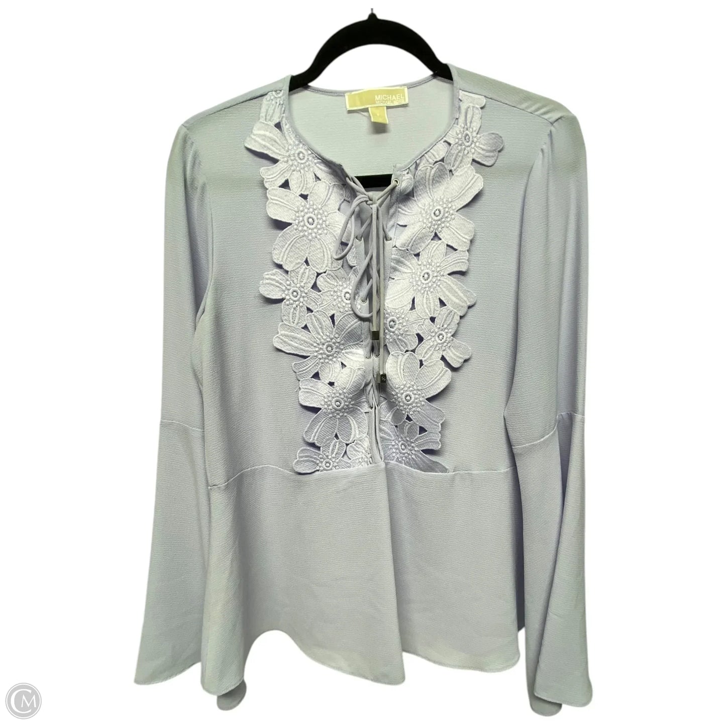 Top Long Sleeve By Michael By Michael Kors In Purple, Size: S