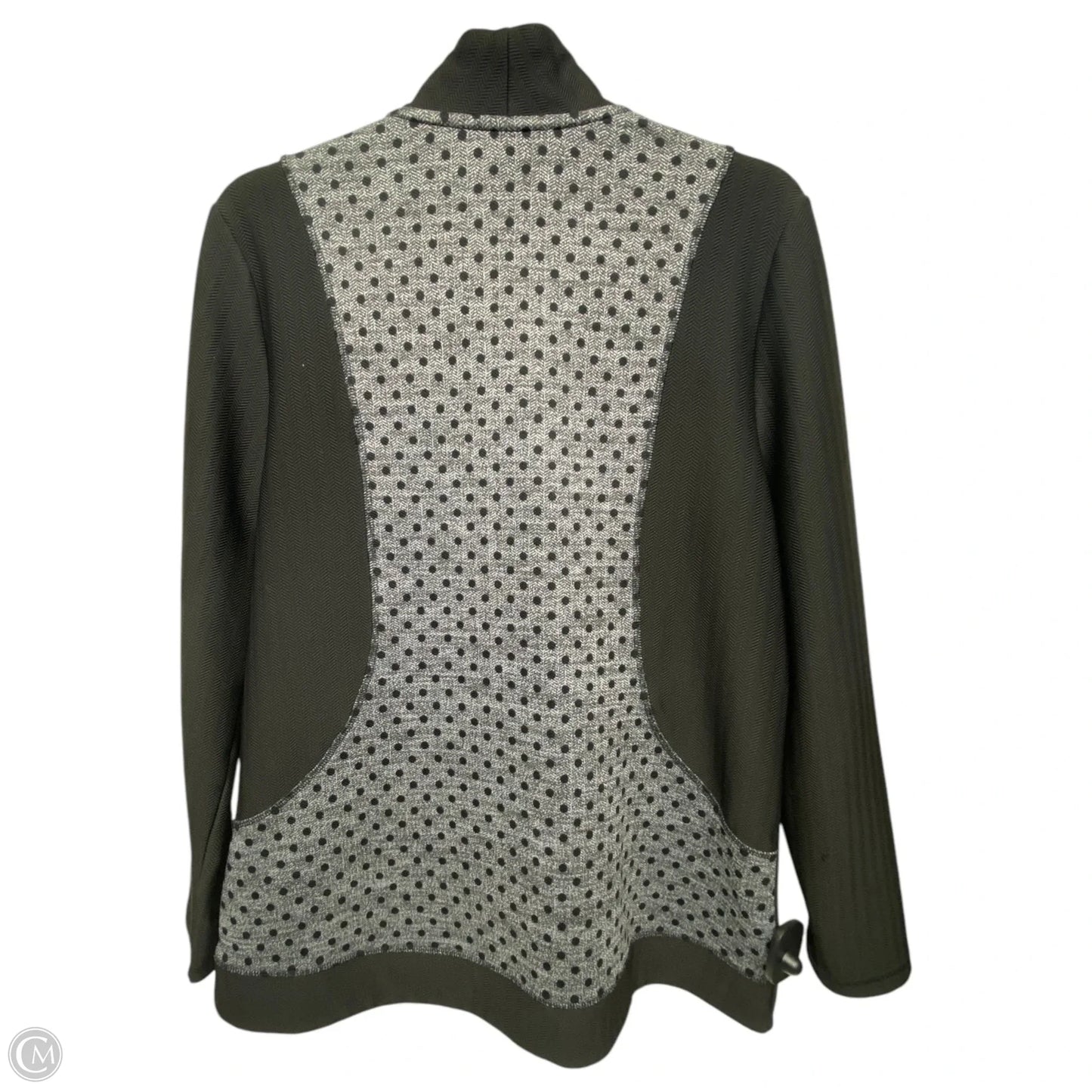 Jacket Other By Zenergy By Chicos In Polkadot Pattern, Size: M