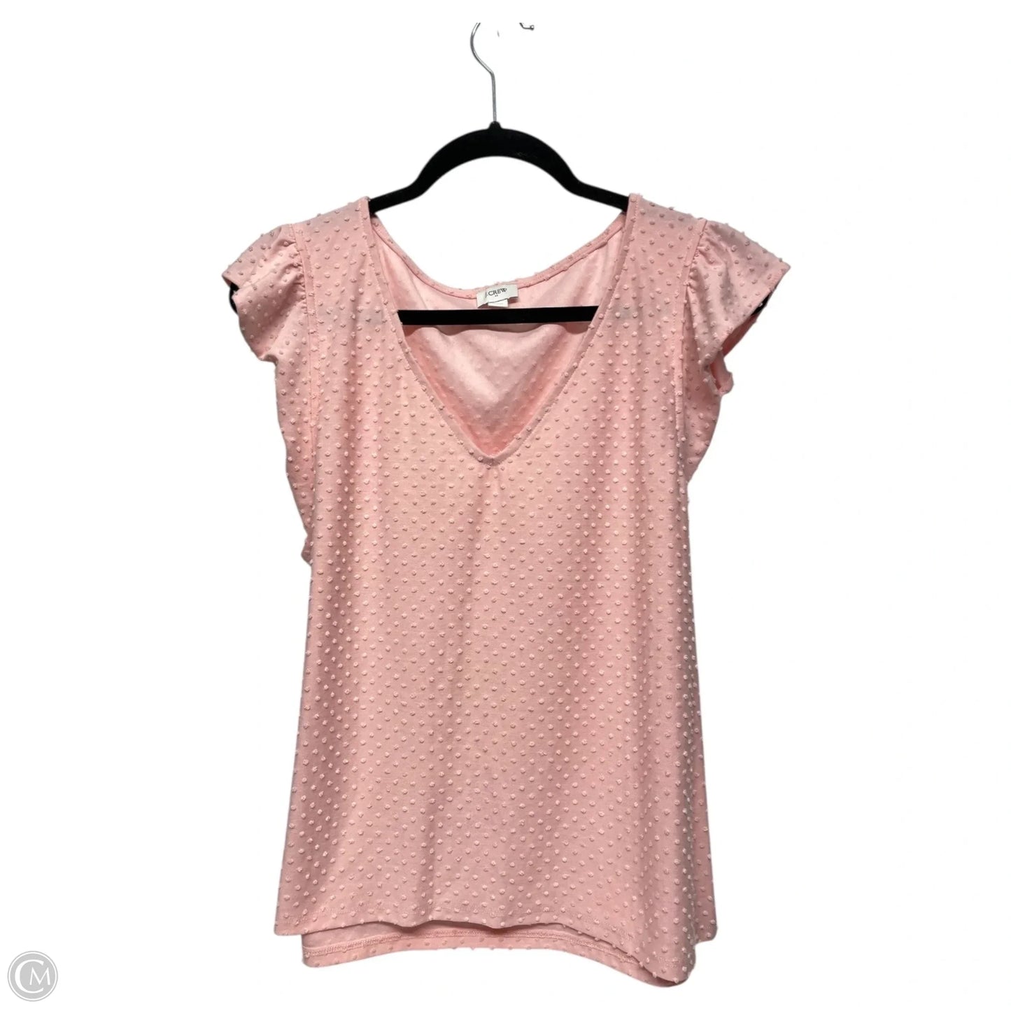 Top Short Sleeve By J. Crew In Pink, Size: Xl