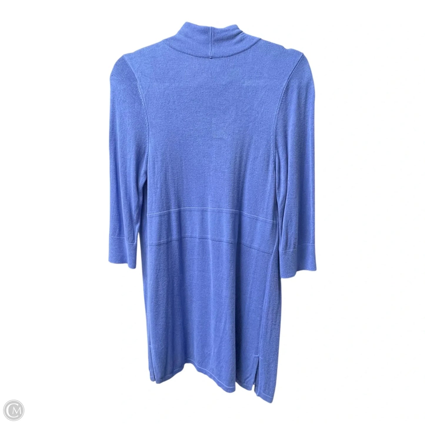 Sweater Cardigan By Chicos In Blue, Size: S