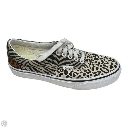 Shoes Sneakers By Vans In Animal Print, Size: 8