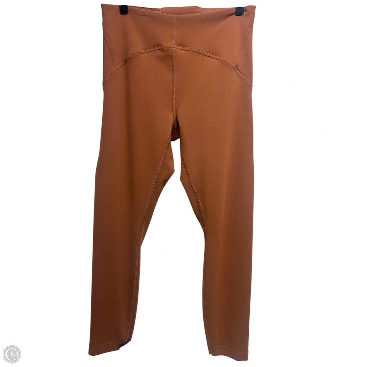 Athletic Leggings By Lululemon In Red, Size: 10
