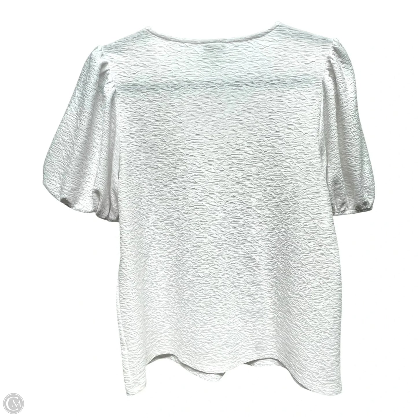 Top Short Sleeve By A New Day In White, Size: S