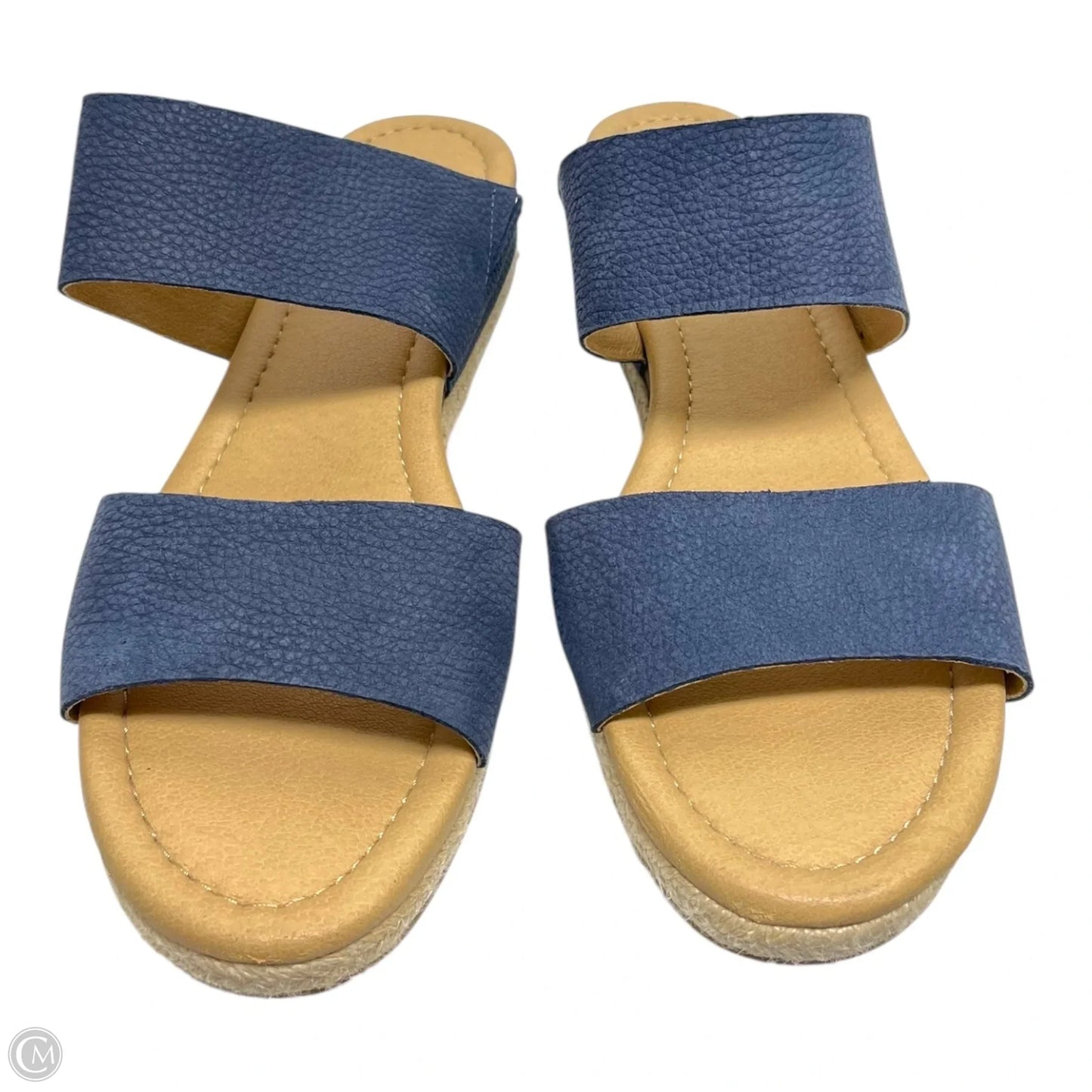 Sandals Flats By Lucky Brand In Navy, Size: 9