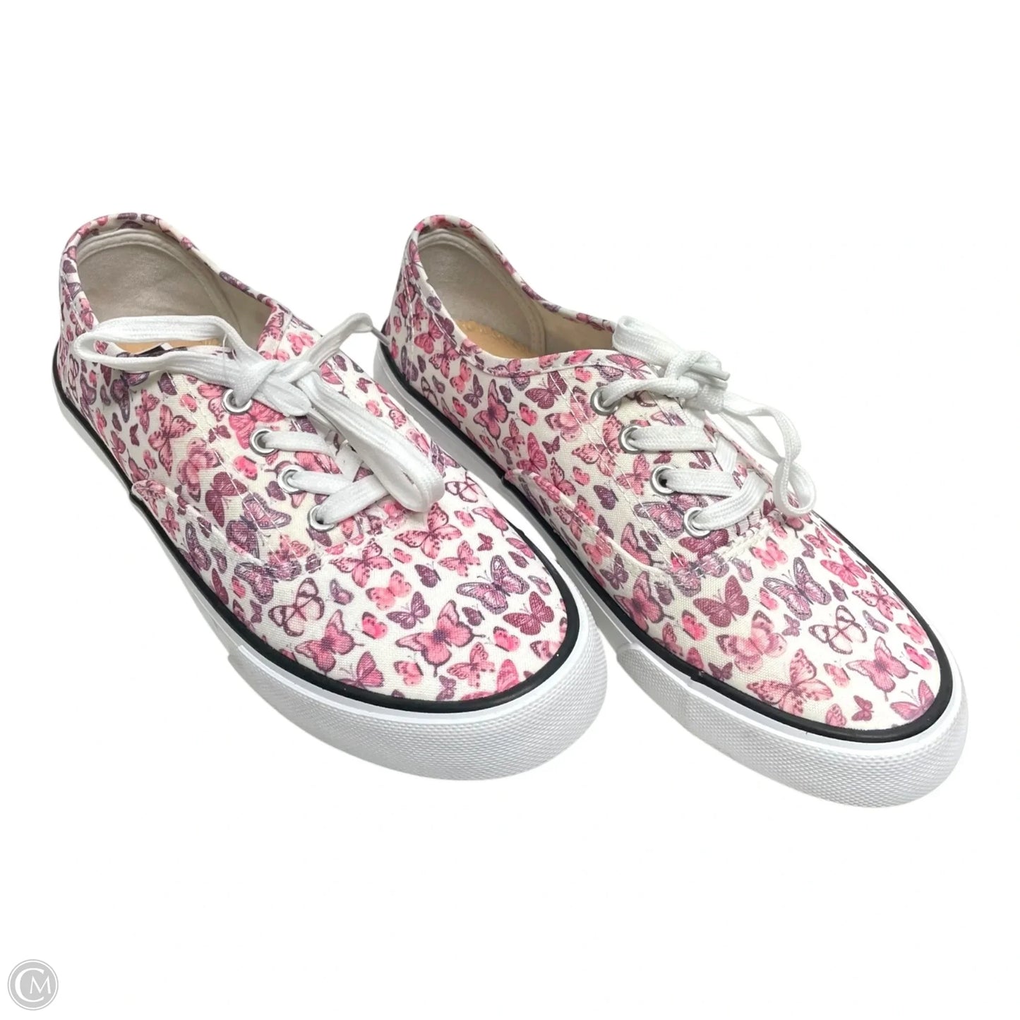 Shoes Sneakers By Isaac Mizrahi In Pink, Size: 9