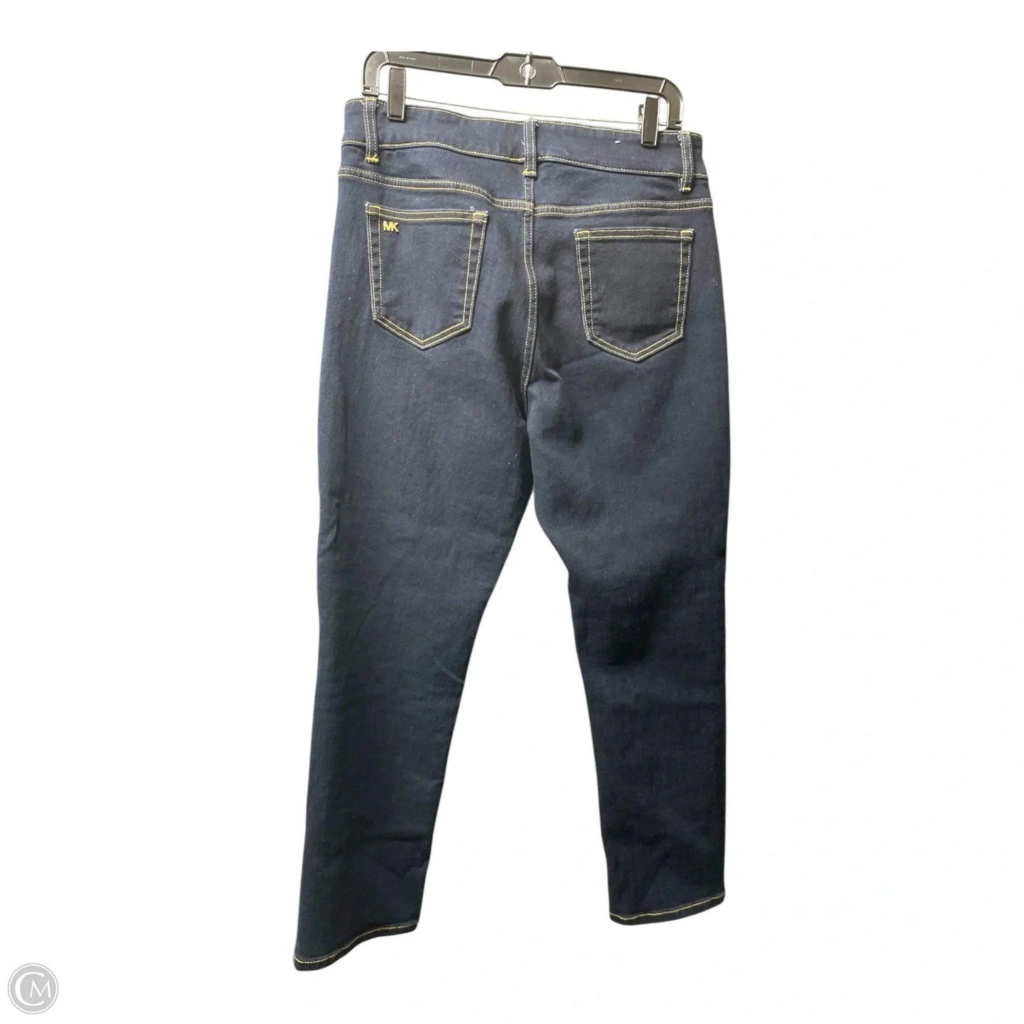 Jeans Straight By Michael By Michael Kors In Blue Denim, Size: 12p