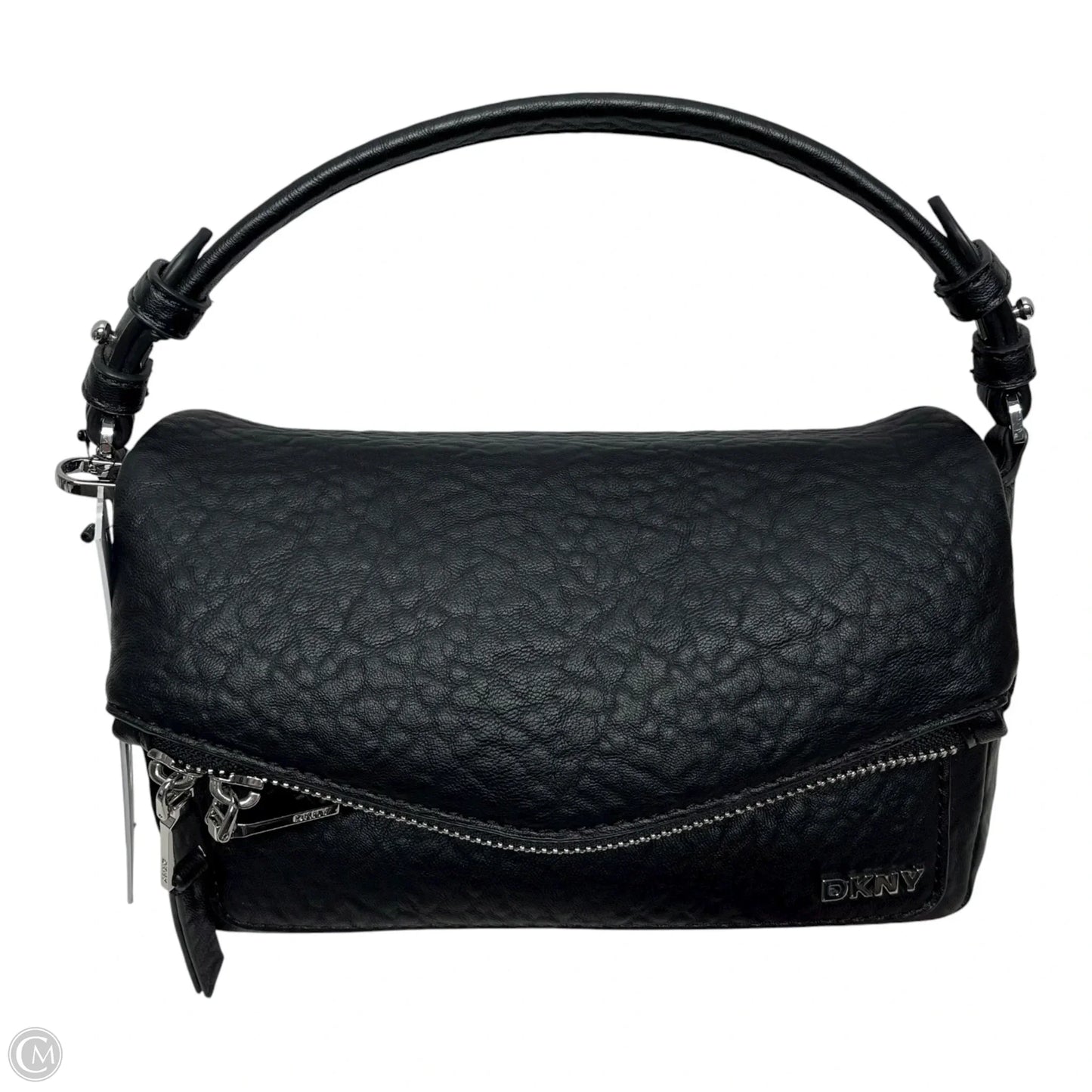 Crossbody Leather By Dkny, Size: Medium