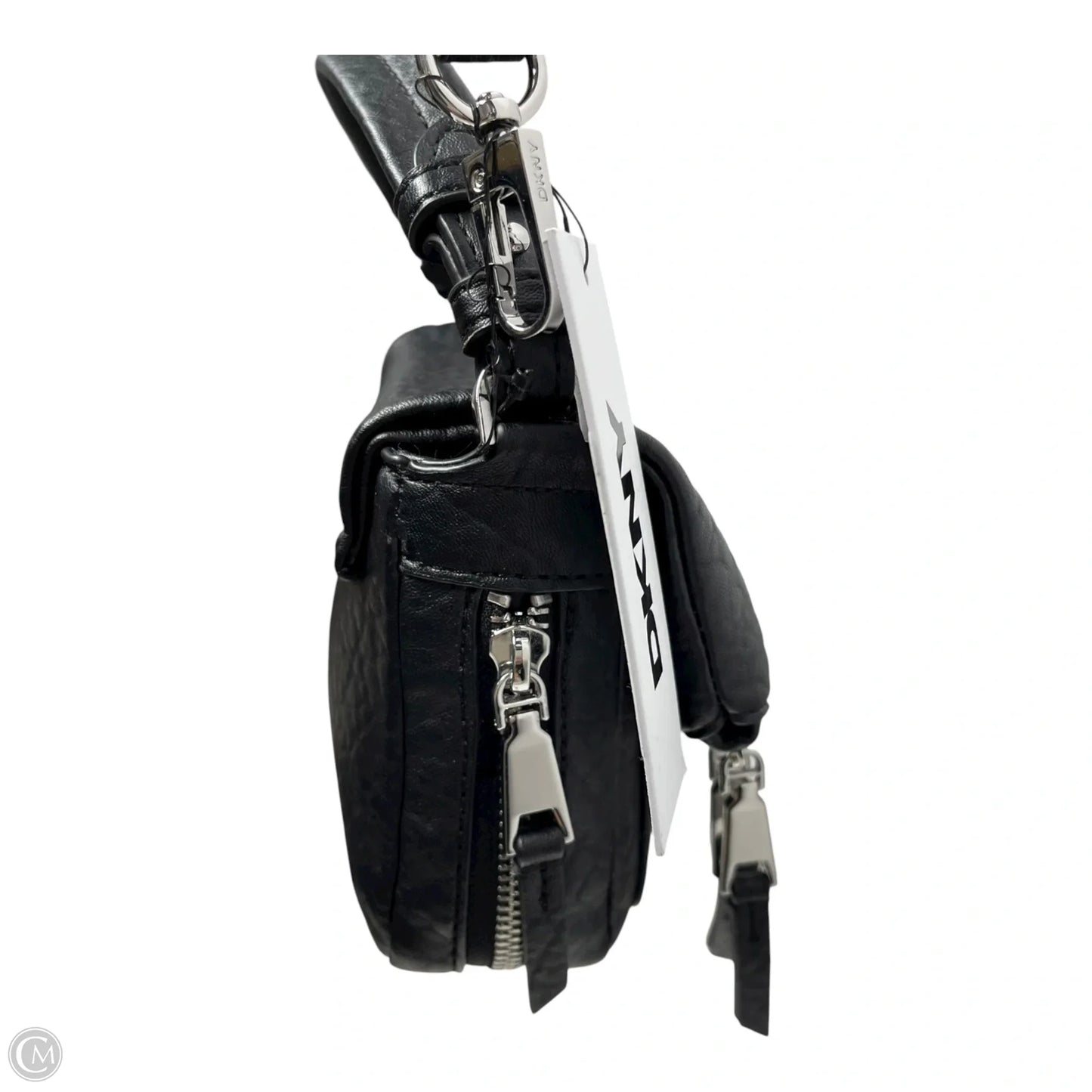 Crossbody Leather By Dkny, Size: Medium